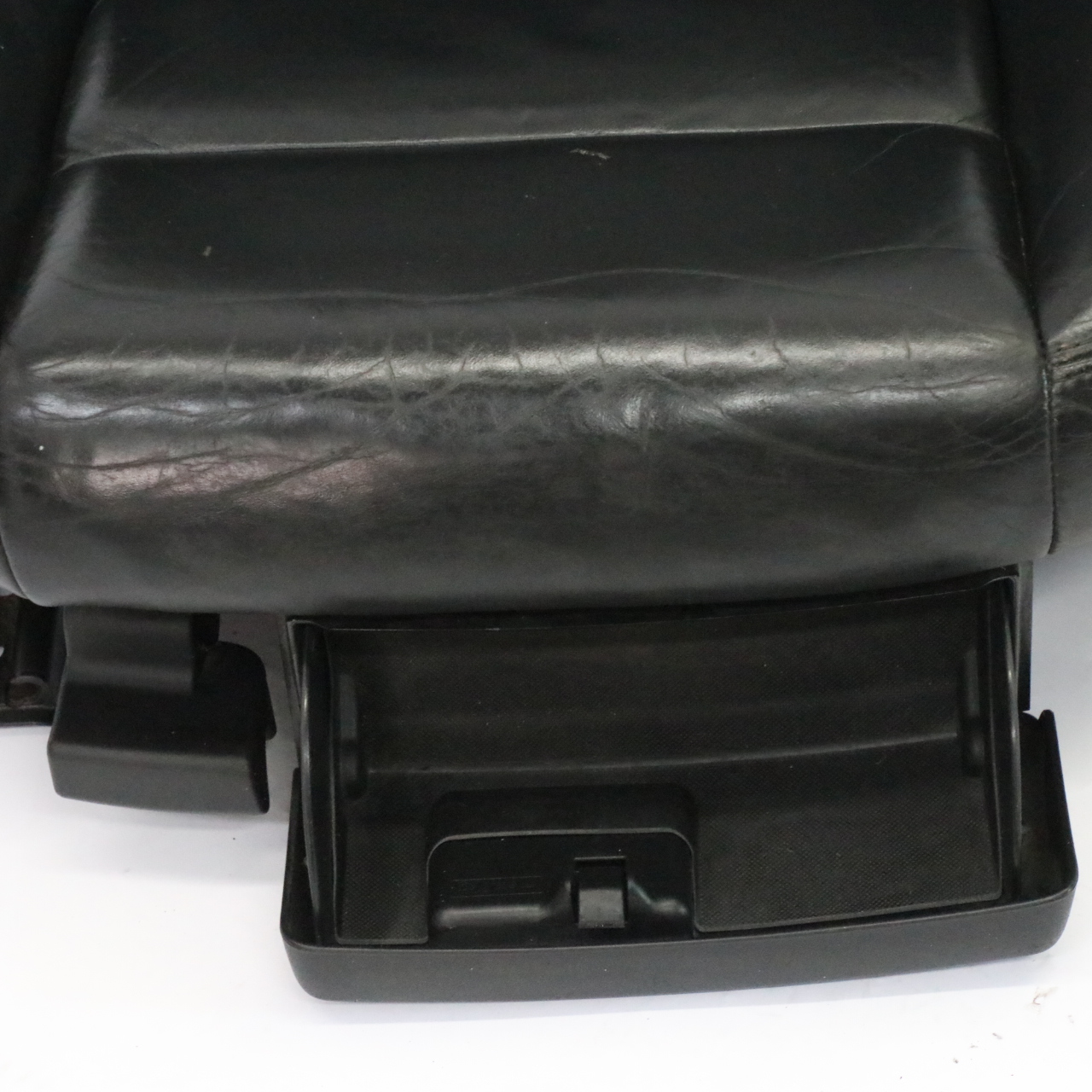 Audi A6 C6 Vorder Sitz Links Interieur Leder Valcona Schwarz