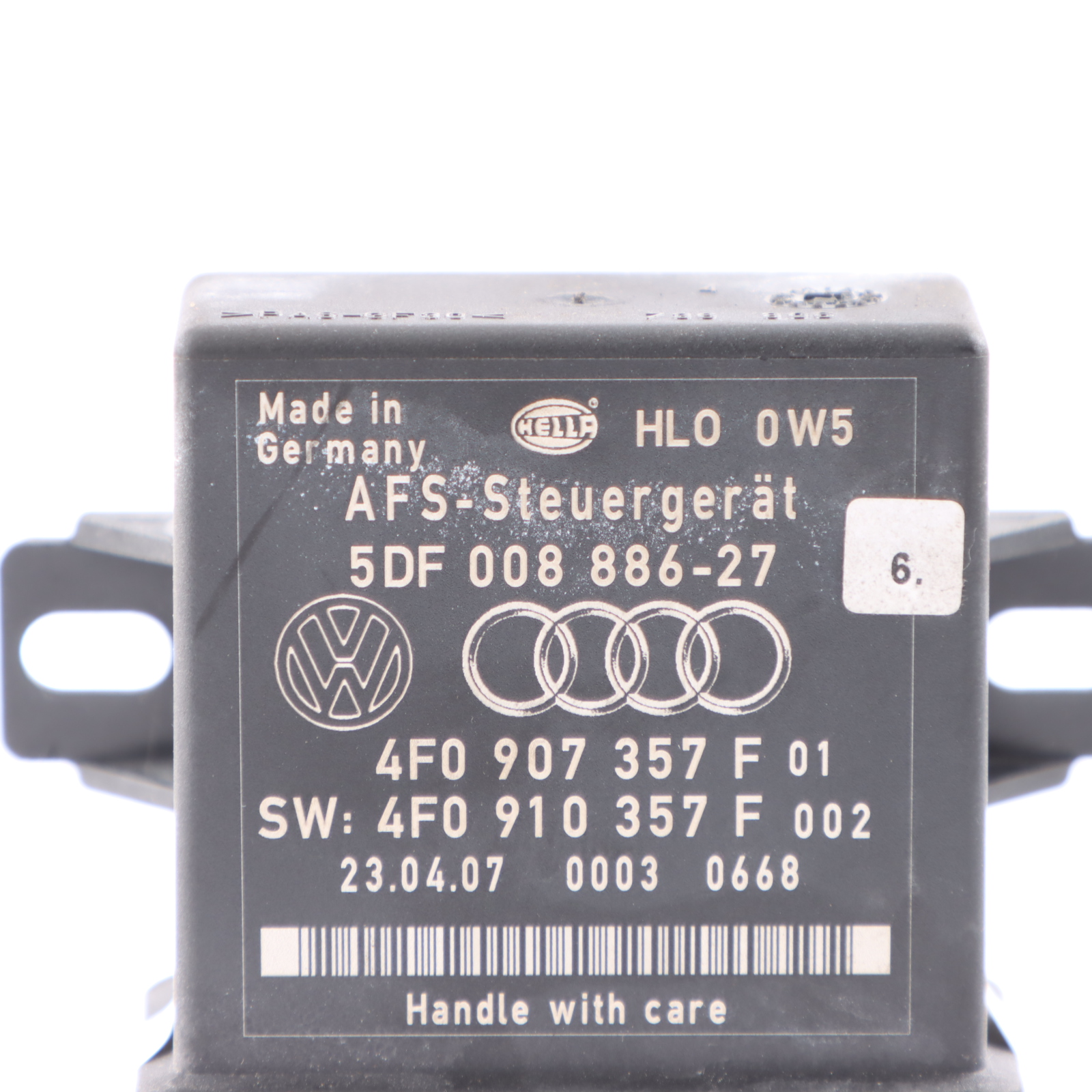 Audi A6 C6 Headlight Head Light Lamp Range Control Unit Module ECU 4F0907357F