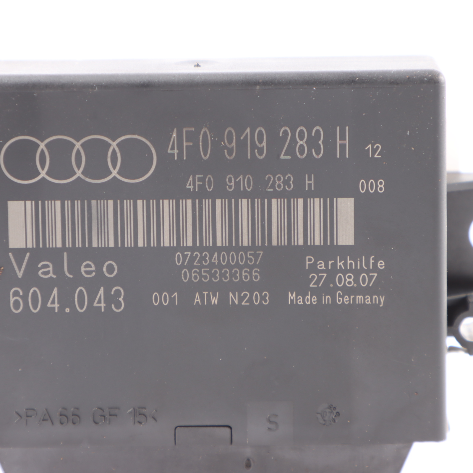 Audi Q7 4L Parken Steuergerät ECU Modul Sensor PDC 4F0919283H