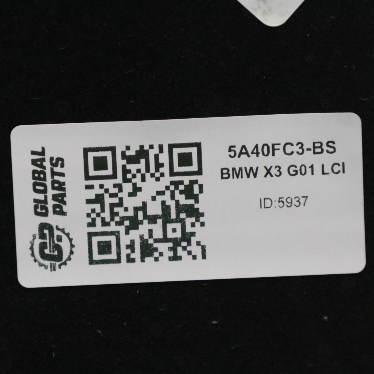 BMW X3 G01 Zderzak Tylny PDC Black Sapphire Czarny Metalik - 475