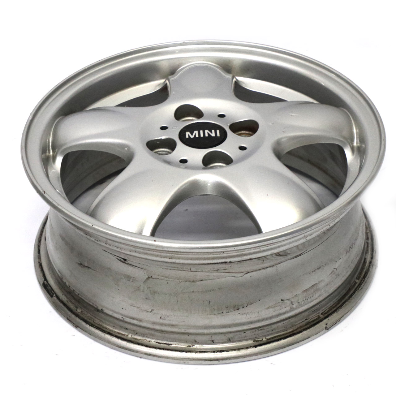 Mini Cooper One R50 R55 R56 Jantes Alu Alliage Argent 15" 5 etoile Spooler 100