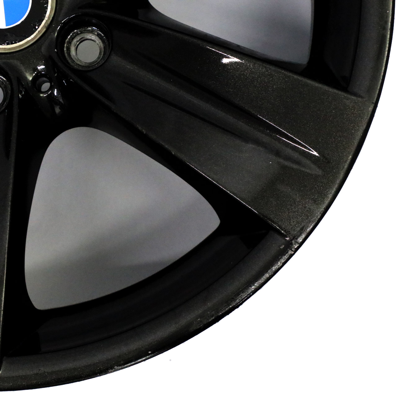 BMW E90 E92 Jante Alliage Arrière Noire 18" Rayons Étoile 189 8,5J ET:37 6768859