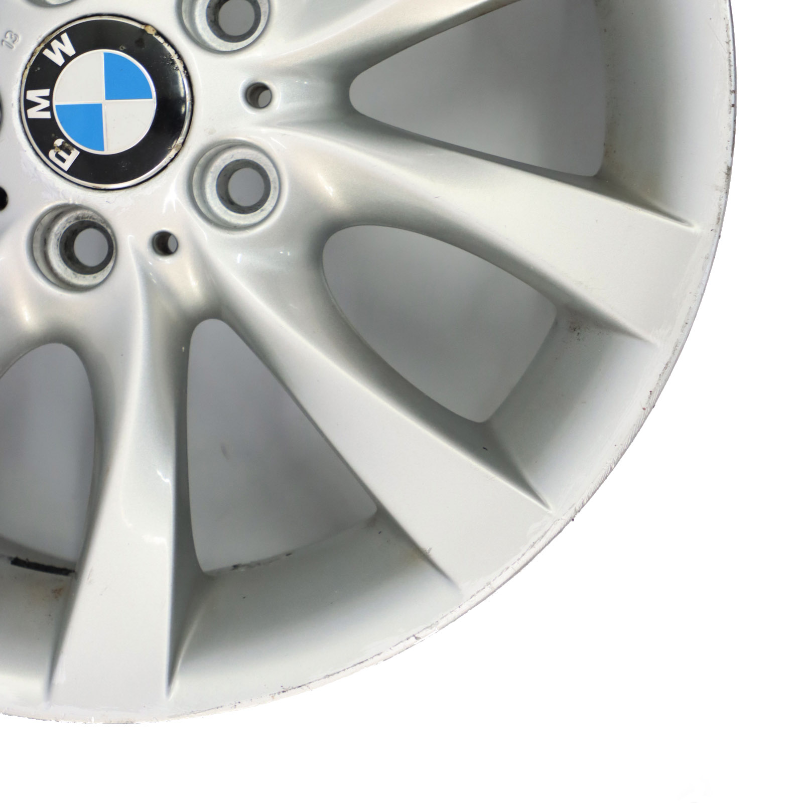 BMW E81 E87 LCI Silber Alu Felge Alufelge 18" V-Speiche 217 8,5J ET:52 6779380