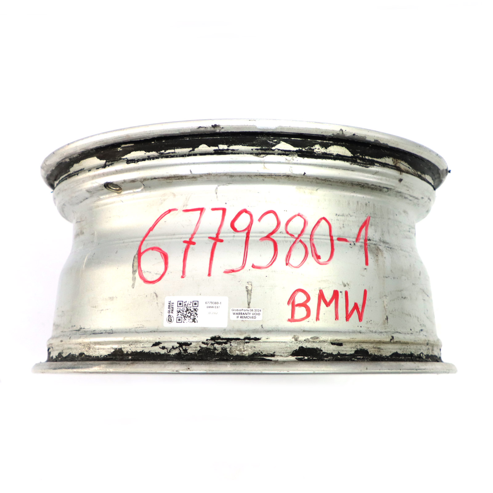 BMW E81 E87 LCI Silber Alu Felge Alufelge 18" V-Speiche 217 8,5J ET:52 6779380