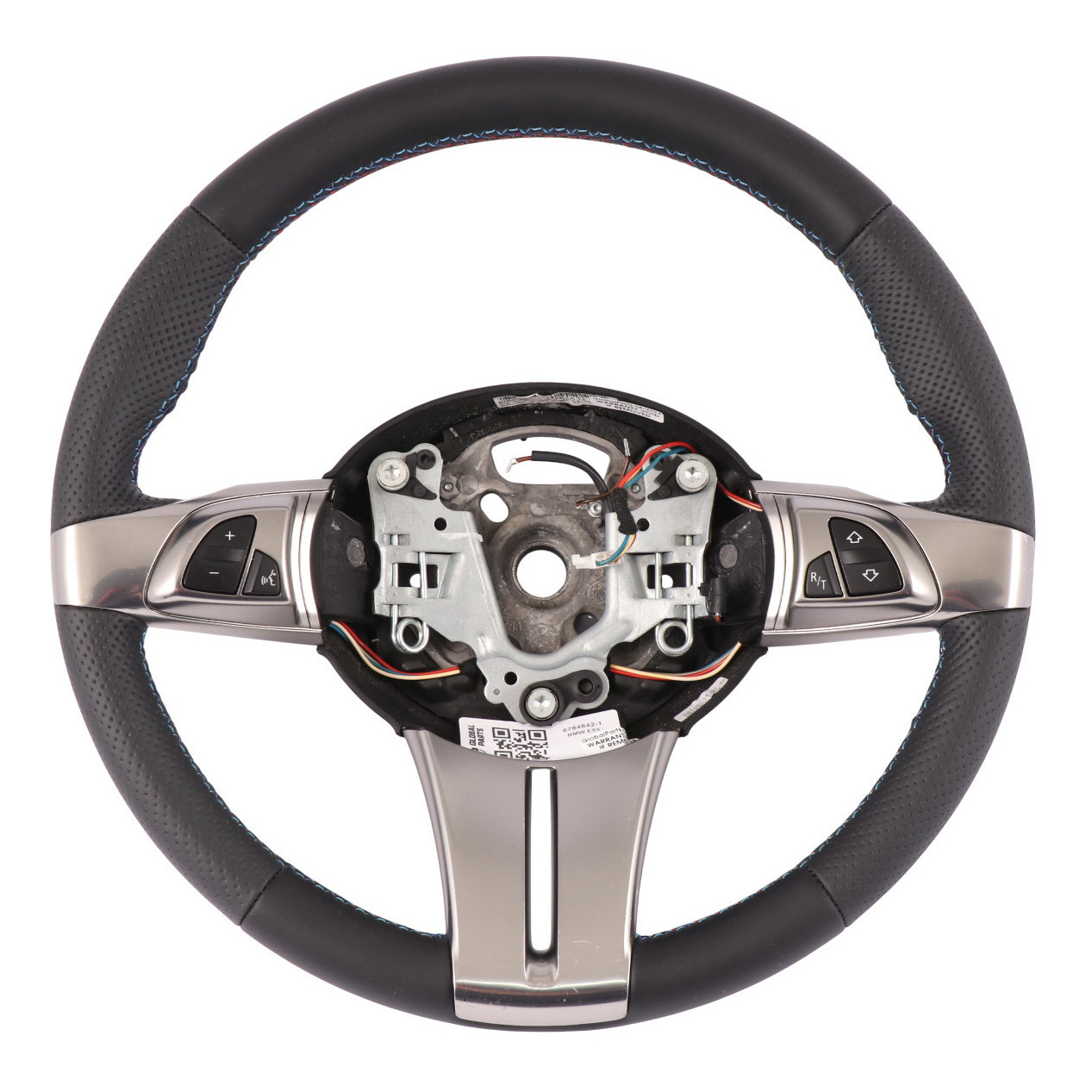 BMW Z4 E85 Roadster NEW Black Leather M-Sport Look Steering Wheel Multifunction