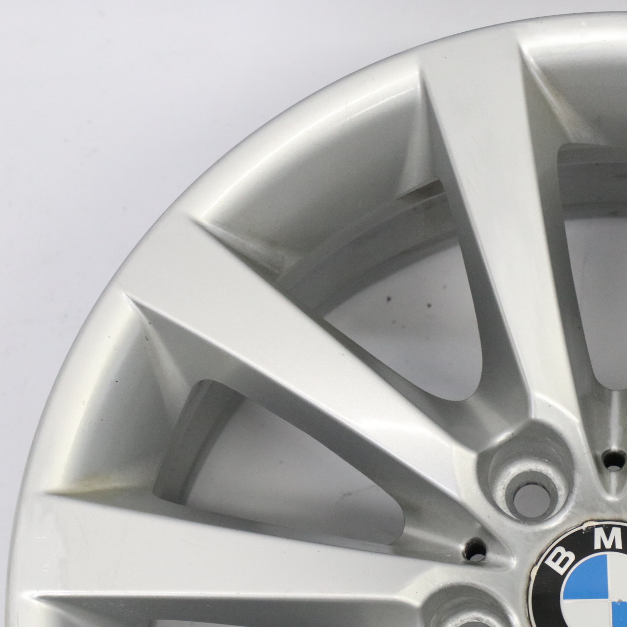 BMW F06 F10 F11 Silber Alu Felge Alufelge 18" V-Speiche 328 8J ET:30 6790173