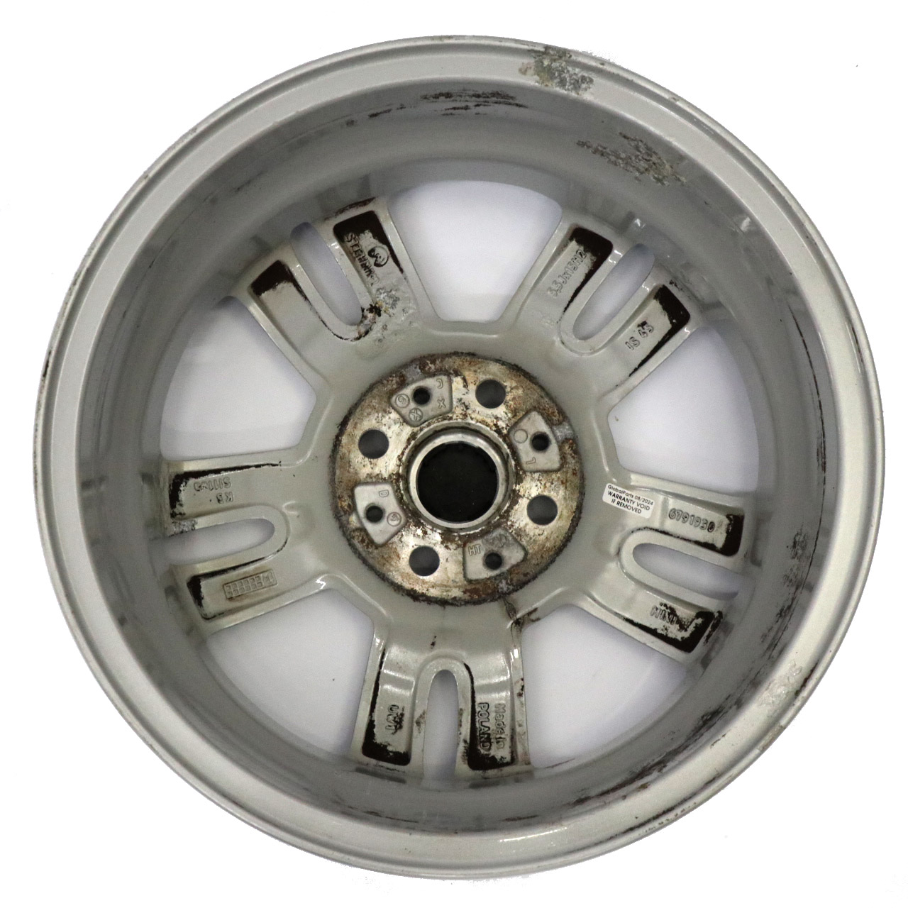 Mini Cooper R55 R56 Silber Alu Felge Alufelge 15" 5,5J 5 Star Twin Spoke 118