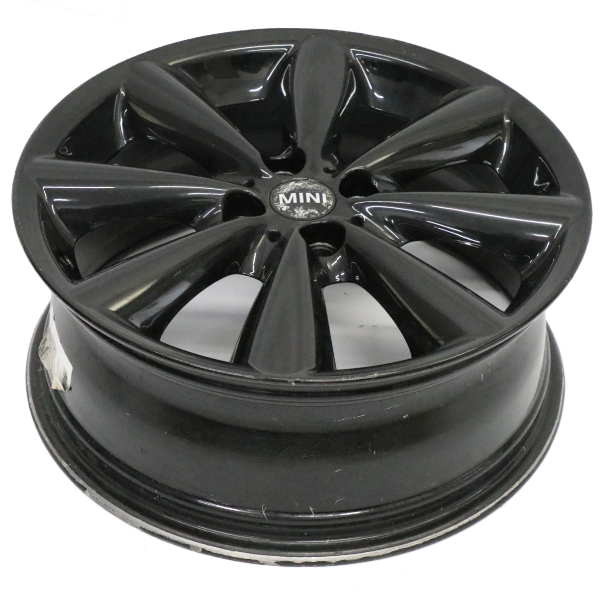 Mini Cooper R55 R56 R57 R58 Black Wheel Alloy Rim 17" ET:48 7J Conical Spoke