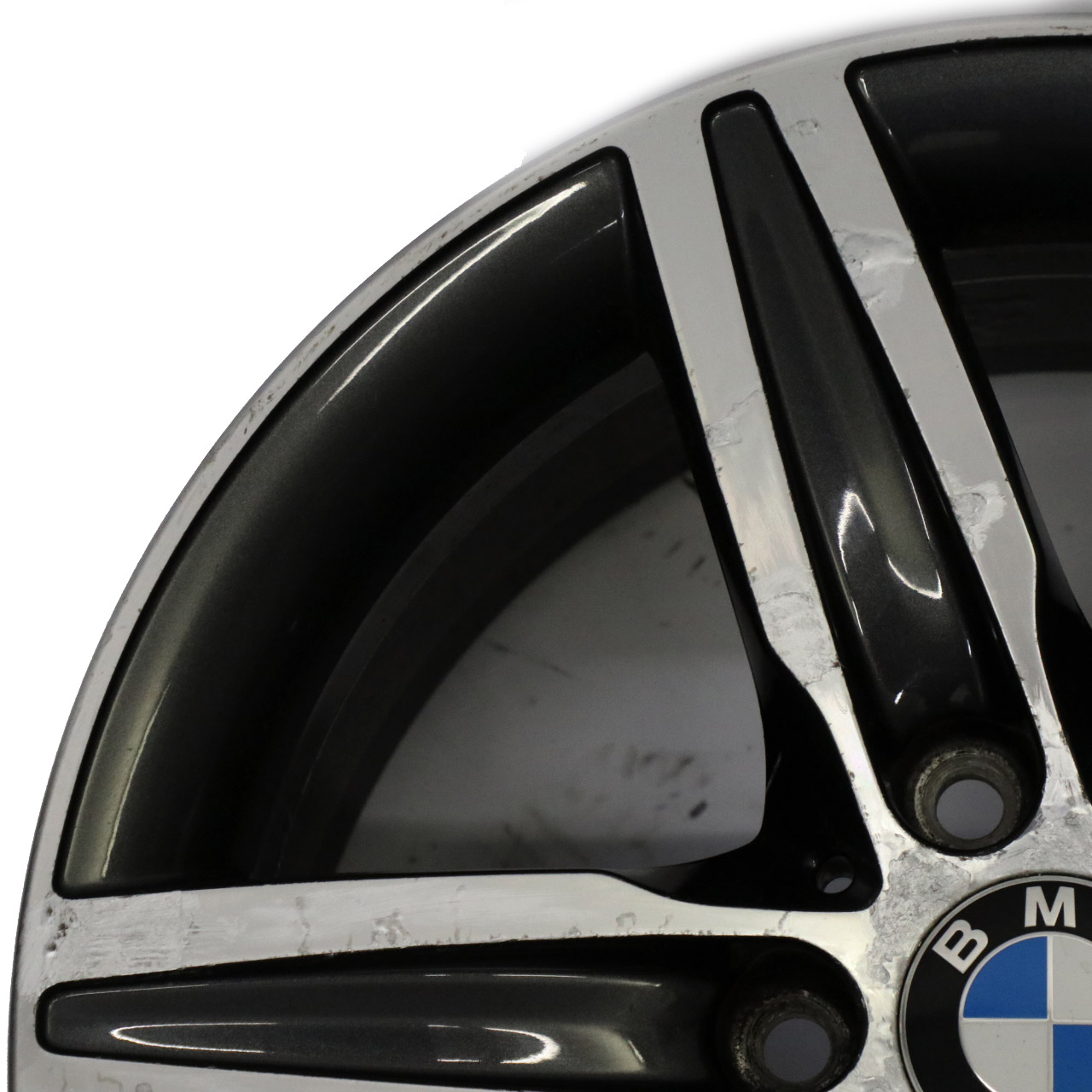 BMW F20 F21 F22 Noir Jantes Alu Alliage 17" 7,5J Rayons en etoile 379 6850151