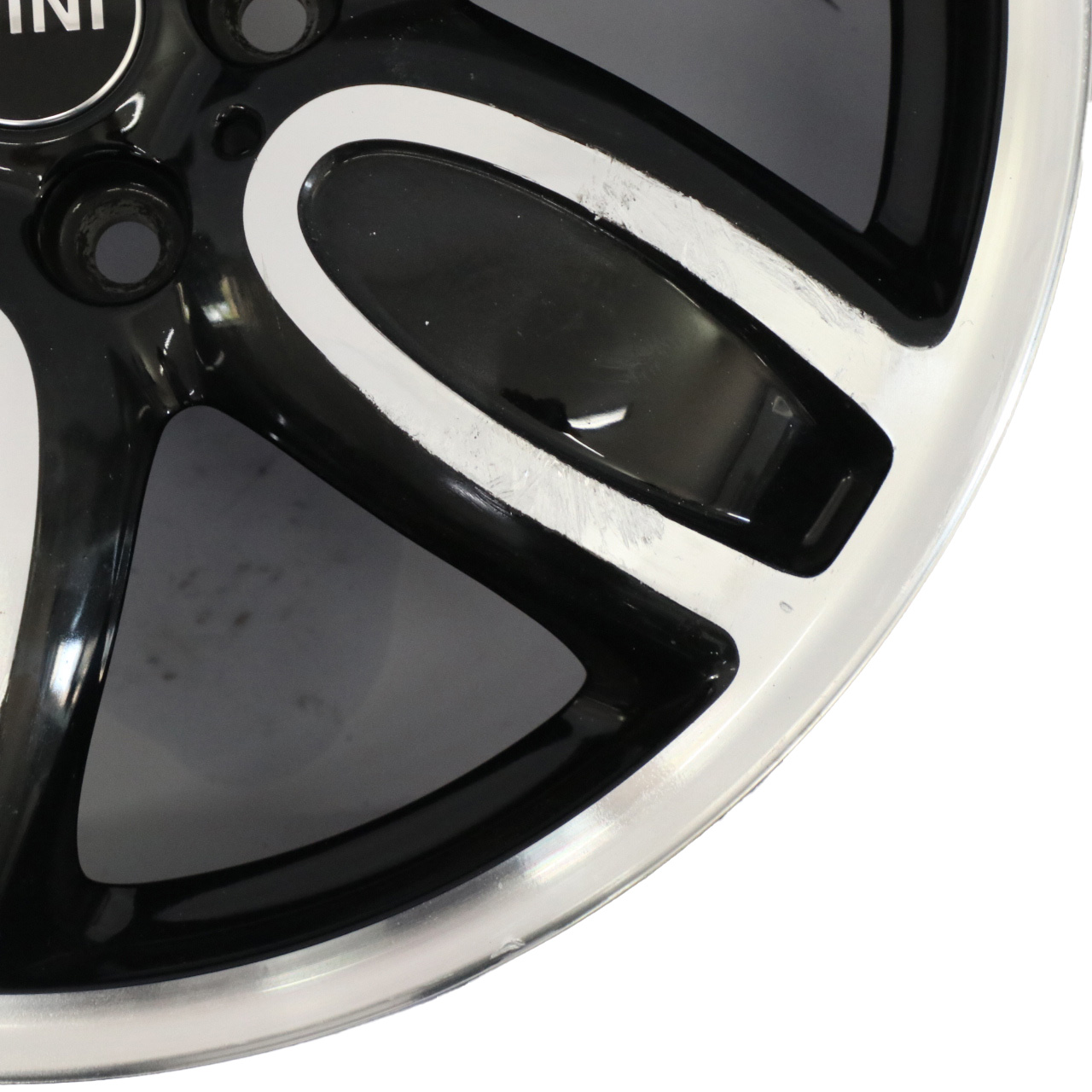 Mini F55 F56 F57 Noir Jante Alliage 18" 7J ET:54 JCW Cup Spoke 6855115