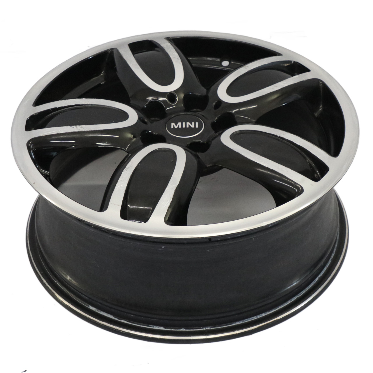 Mini F55 F56 F57 Noir Jante Alliage 18" 7J ET:54 JCW Cup Spoke 6855115