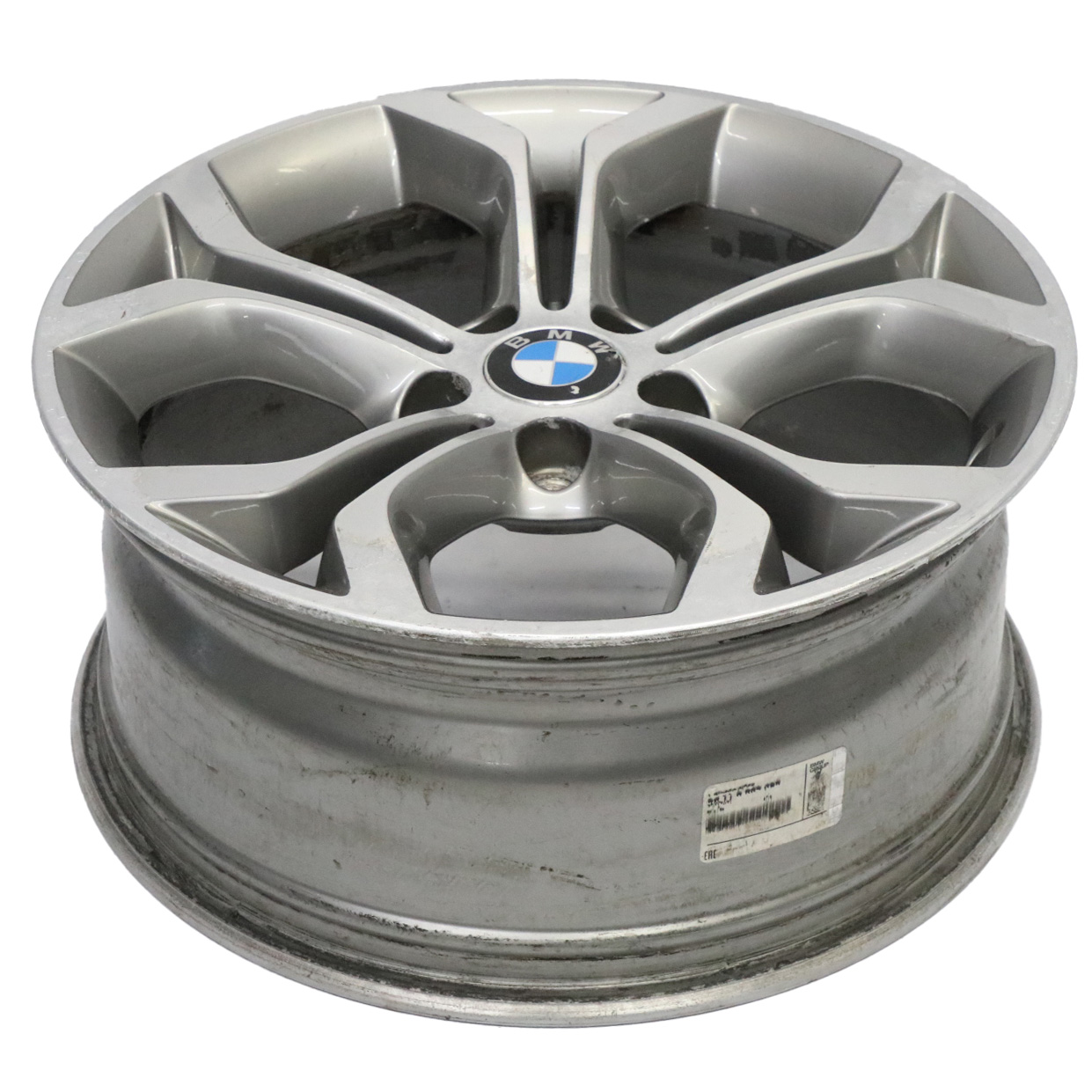 BMW X3 F25 X4 F26 Ferric Grey Wheel Rim Alloy 18" Y Spoke 607 8J ET:43 6862889