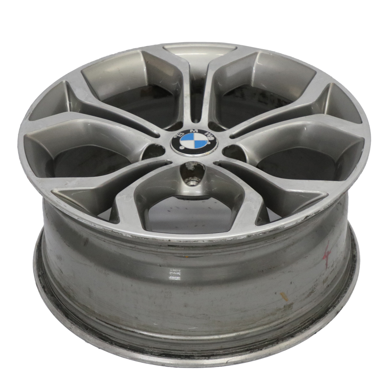 BMW X3 F25 X4 F26 Ferric Grau Felge Alloy 18" Y Speiche 607 8J ET:43 6862889