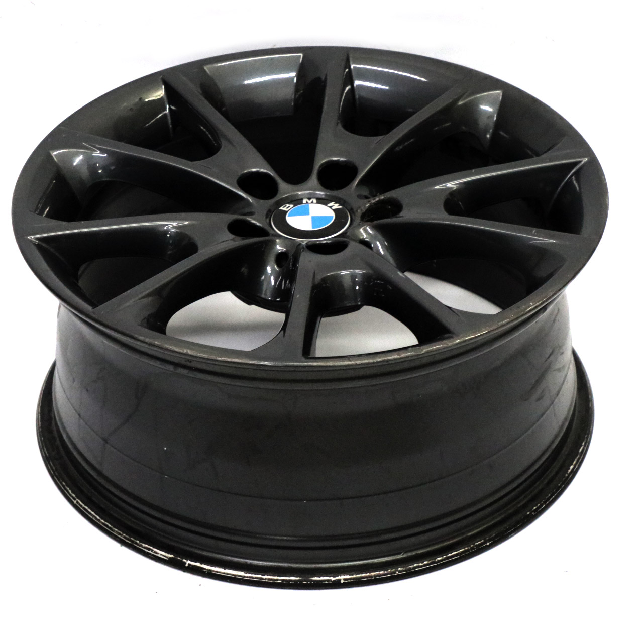 BMW F30 F32 LCI Grau Leichtmetallrad 18" 8J ET:34 V-Speiche Styling 398 6874819