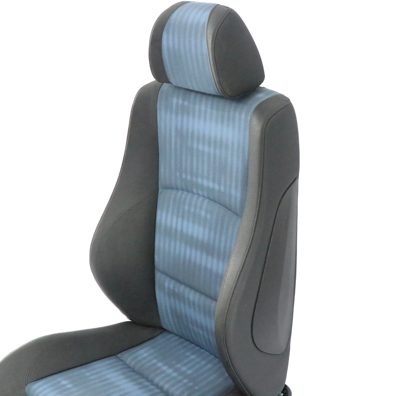 BMW E87 M Sport Stoff / Kunstleder Interieur Vorne Links Sitz Sydney Blau