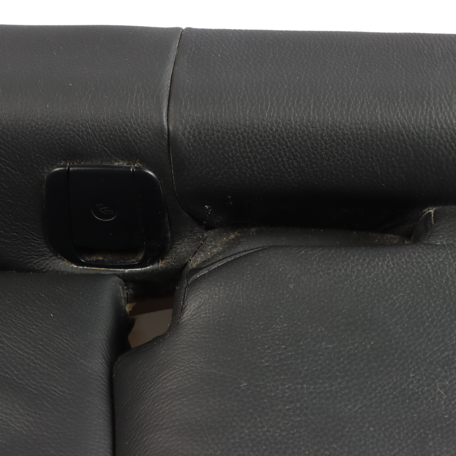 BMW F30 F31 Sitzbank Hinten Couch Sofa Sitzbezug Leder Dakota Schwarz