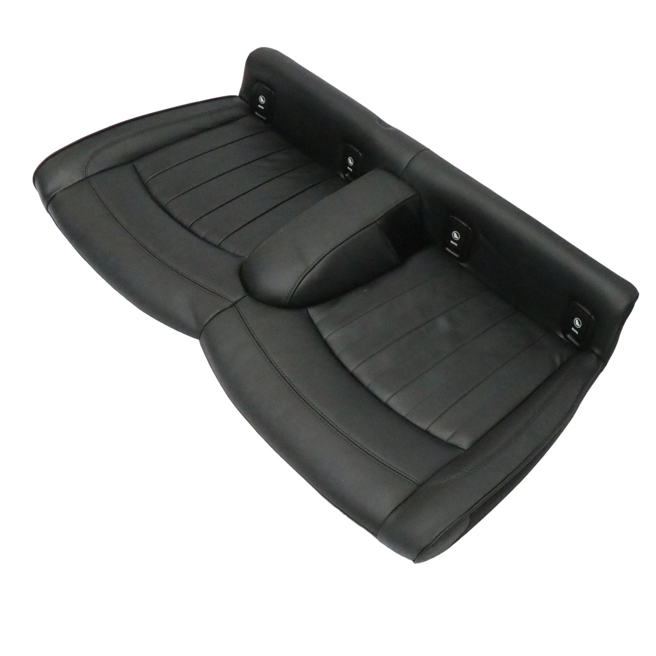 Mini F56 Rücksitzbank Couch Sitze Leder Lounge Carbon Schwarz