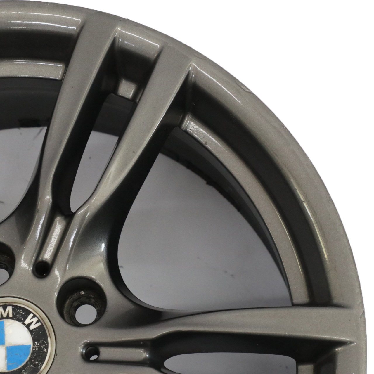 BMW F30 F31 F32 Graue Leichtmetallfelge 18" M Sternspeiche 400 8J ET:34 7845880