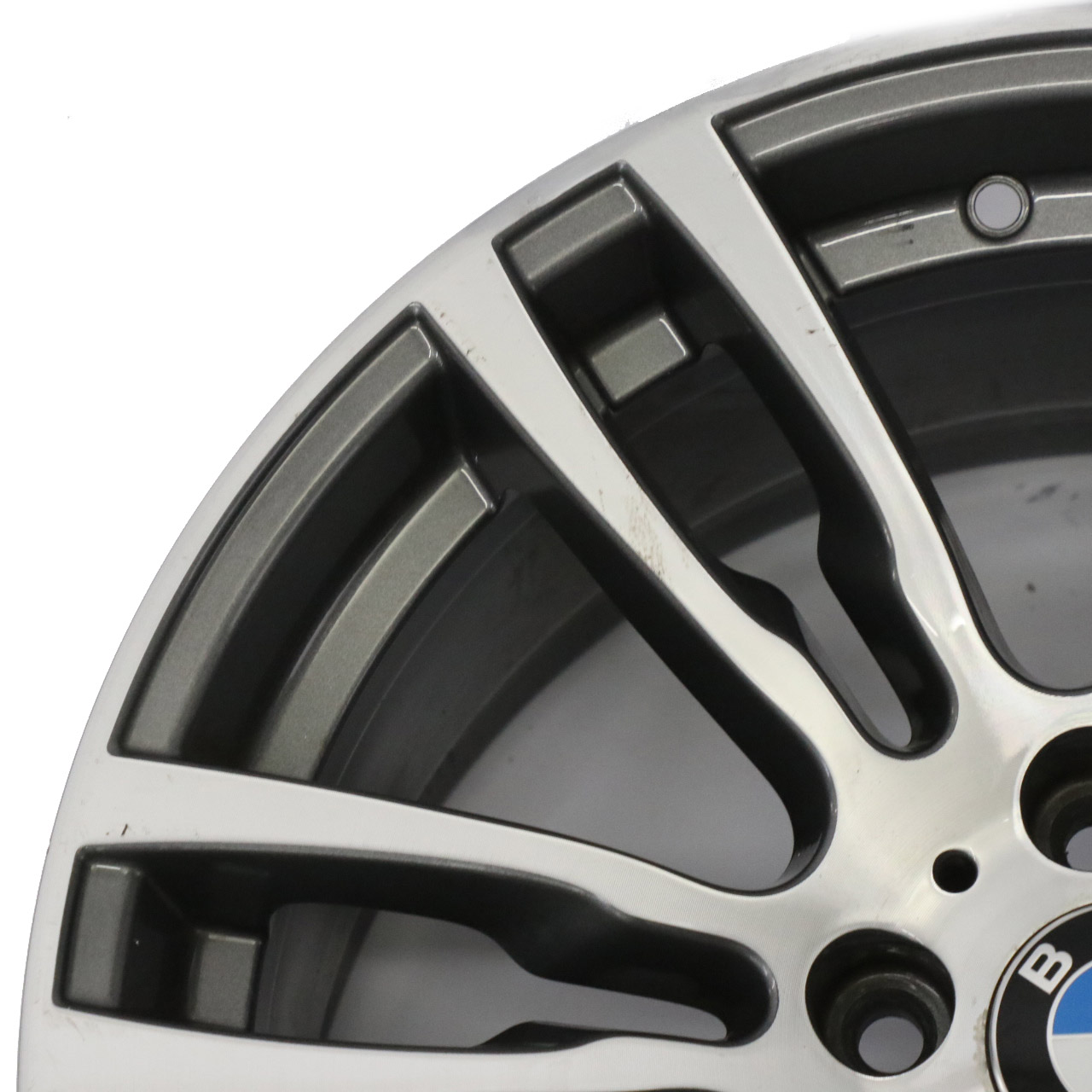 BMW F30 F31 Rear Silver Alloy Wheel Rim 19" ET:47 8,5J M Star Spoke 403 7845883