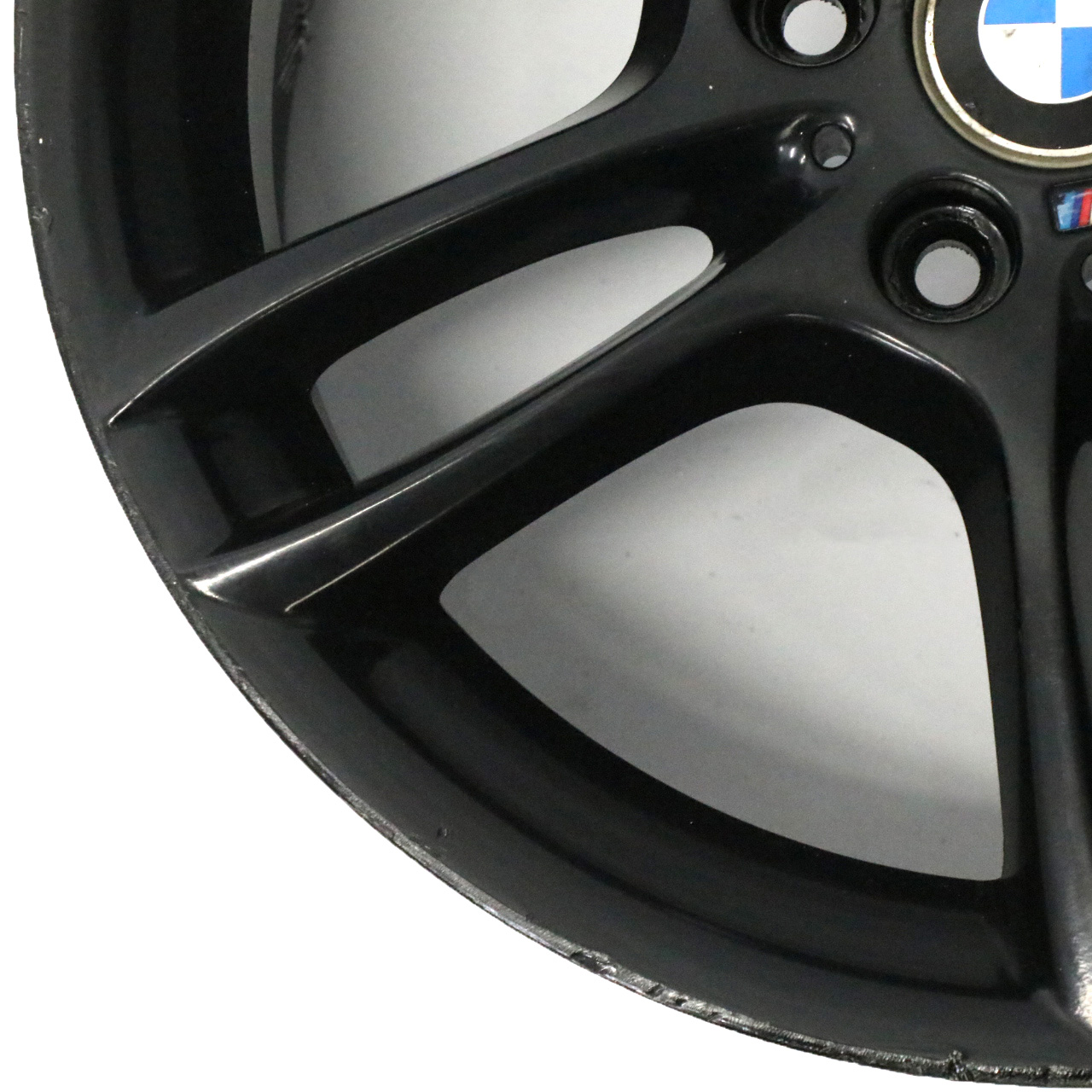 Wheel Rim BMW E81 E87 Black Front Alloy 18" M Double Spoke 261 7,5J 7891050