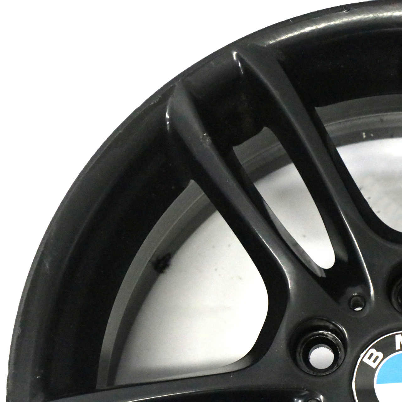 BMW E81 E87 Schwarz Vorne Felge Alufelge 18" M Doppelspeiche 261 7,5J 7891050