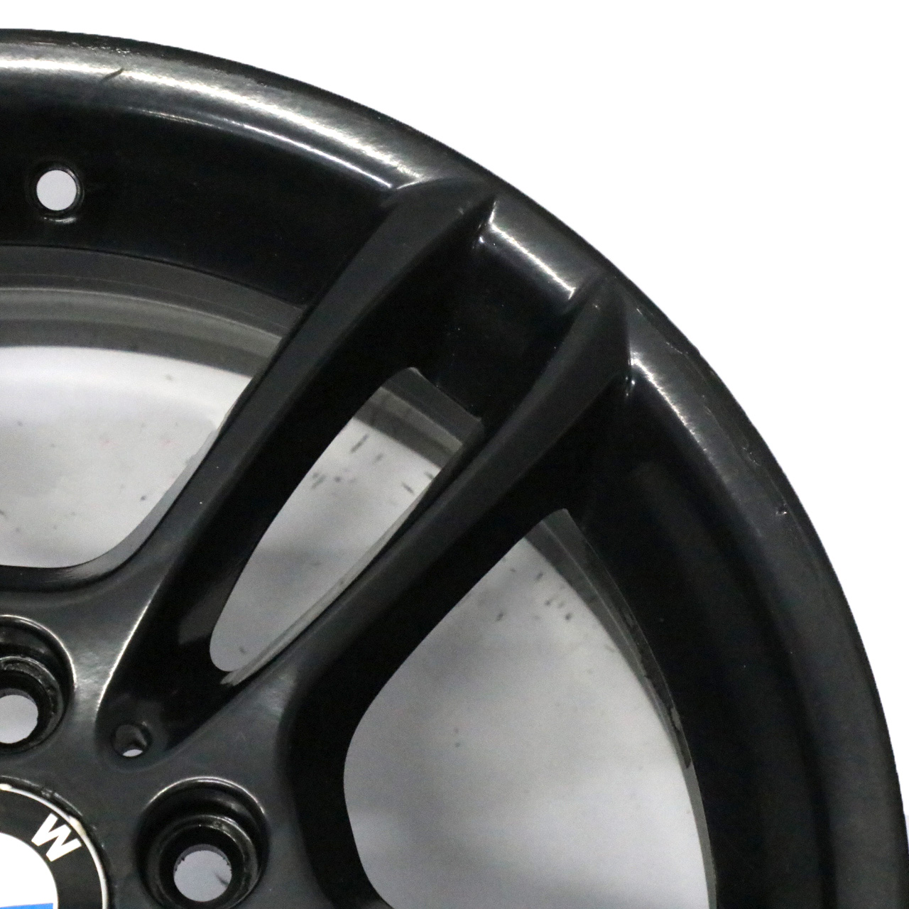 BMW E81 E87 Schwarz Vorne Felge Alufelge 18" M Doppelspeiche 261 7,5J 7891050