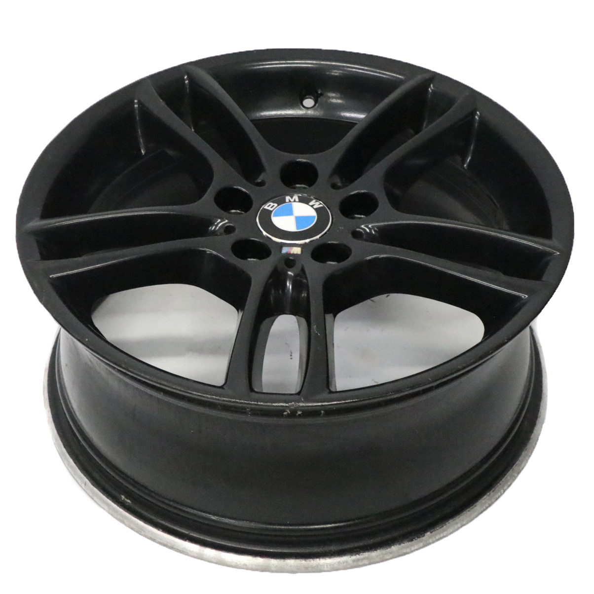 BMW E81 E87 Schwarz Vorne Felge Alufelge 18" M Doppelspeiche 261 7,5J 7891050