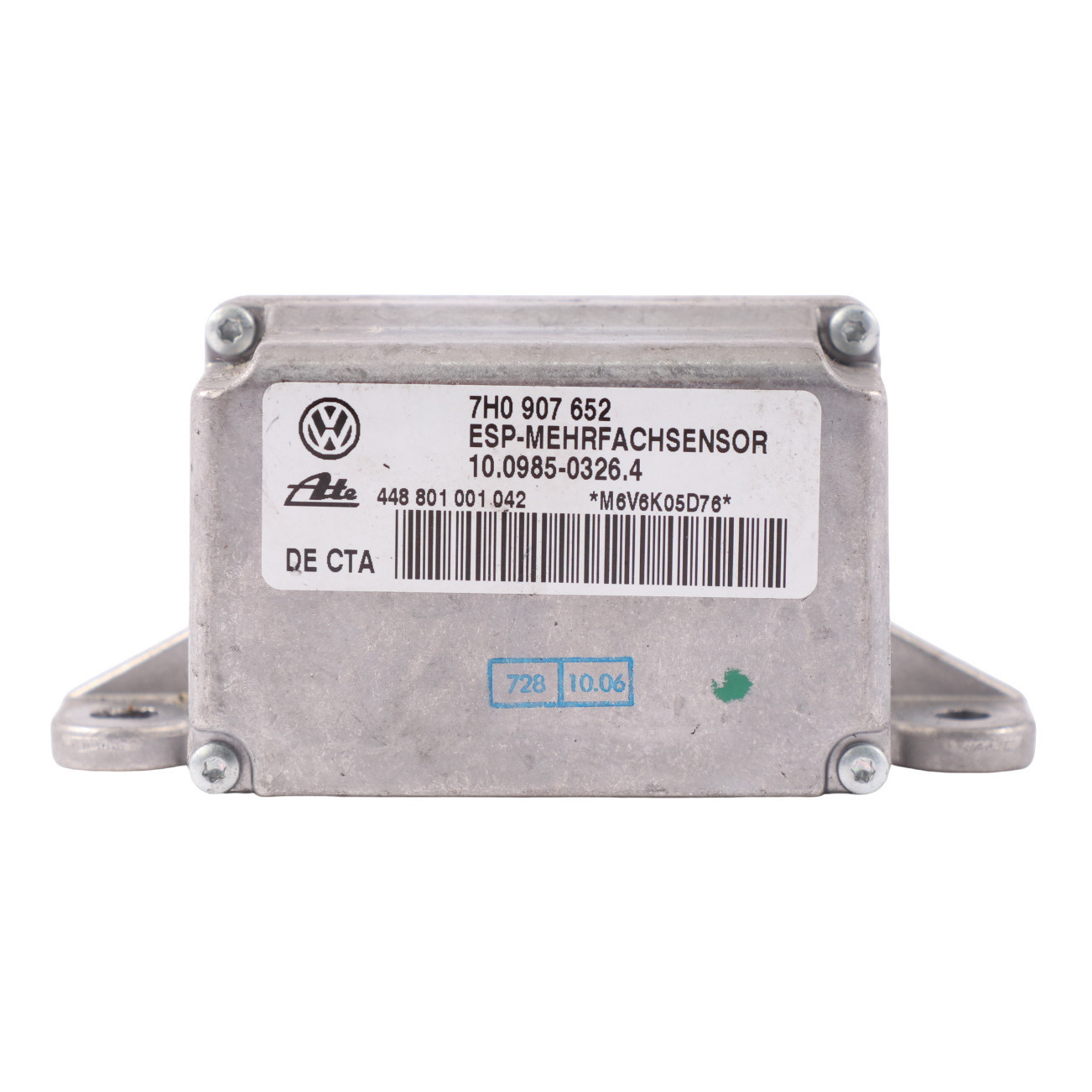 Volkswagen Touareg Gier-ESP-Raten-Sensor-Modul Steuergerät ECU 7H0907652