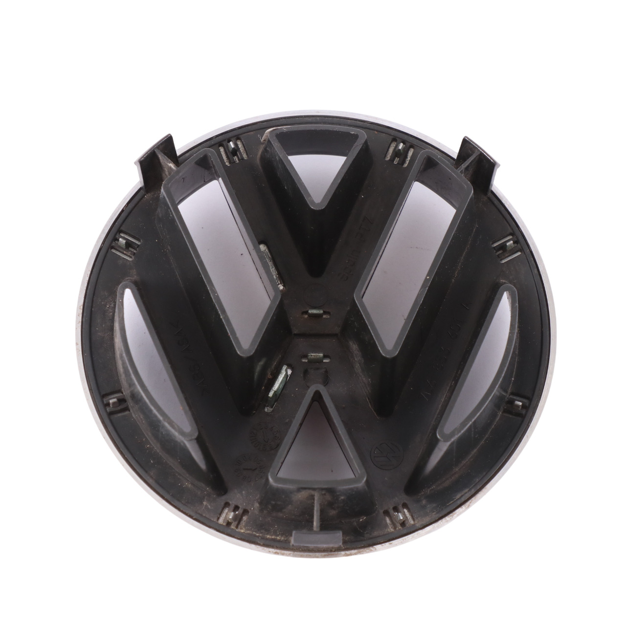 VW Volkswagen Touareg 7L Emblem Abzeichen Haube Motorhaube Chrom 7L6853601A