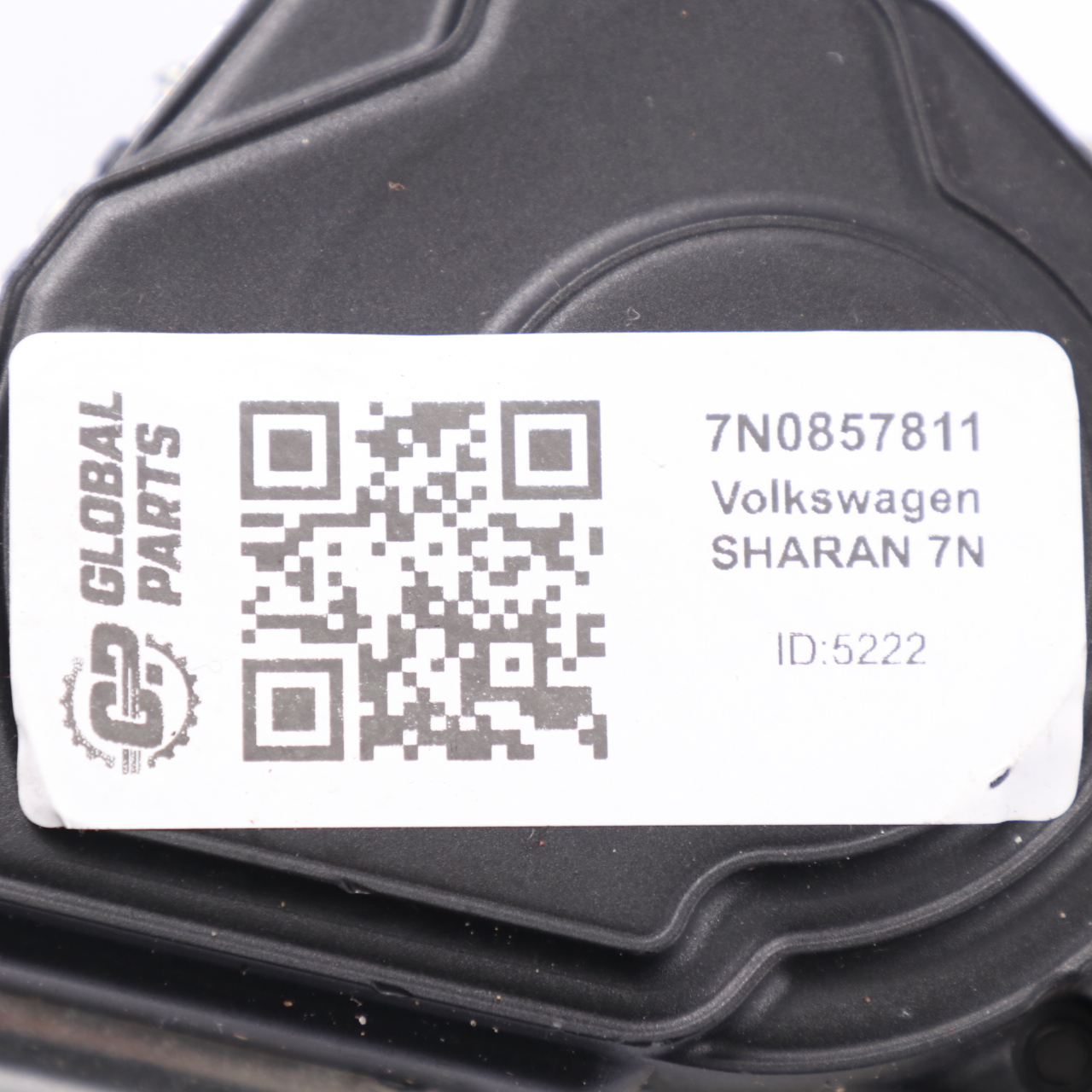 Volkswagen VW Sharan 7N Rücksitzgurt links 3. Reihe Sicherheitsgurt 7N0857811