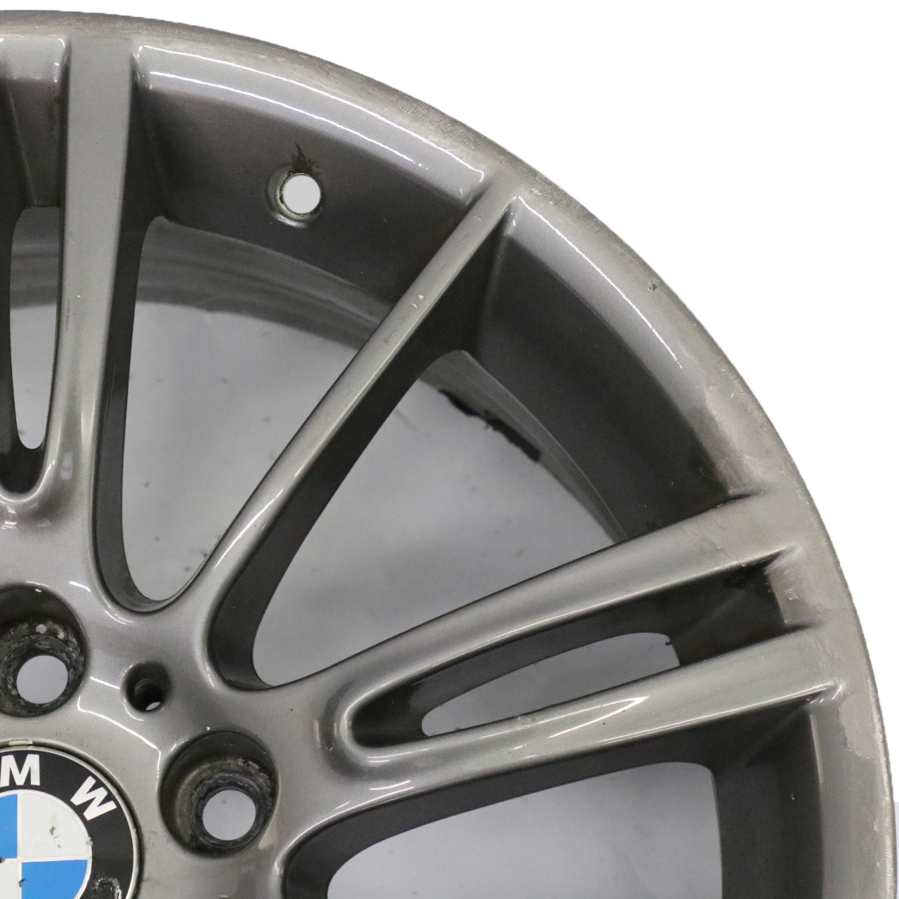 BMW E90 E91 E92 E93 Jante alliage avant grise 18" 8J ET:34 M Spider Spoke 193