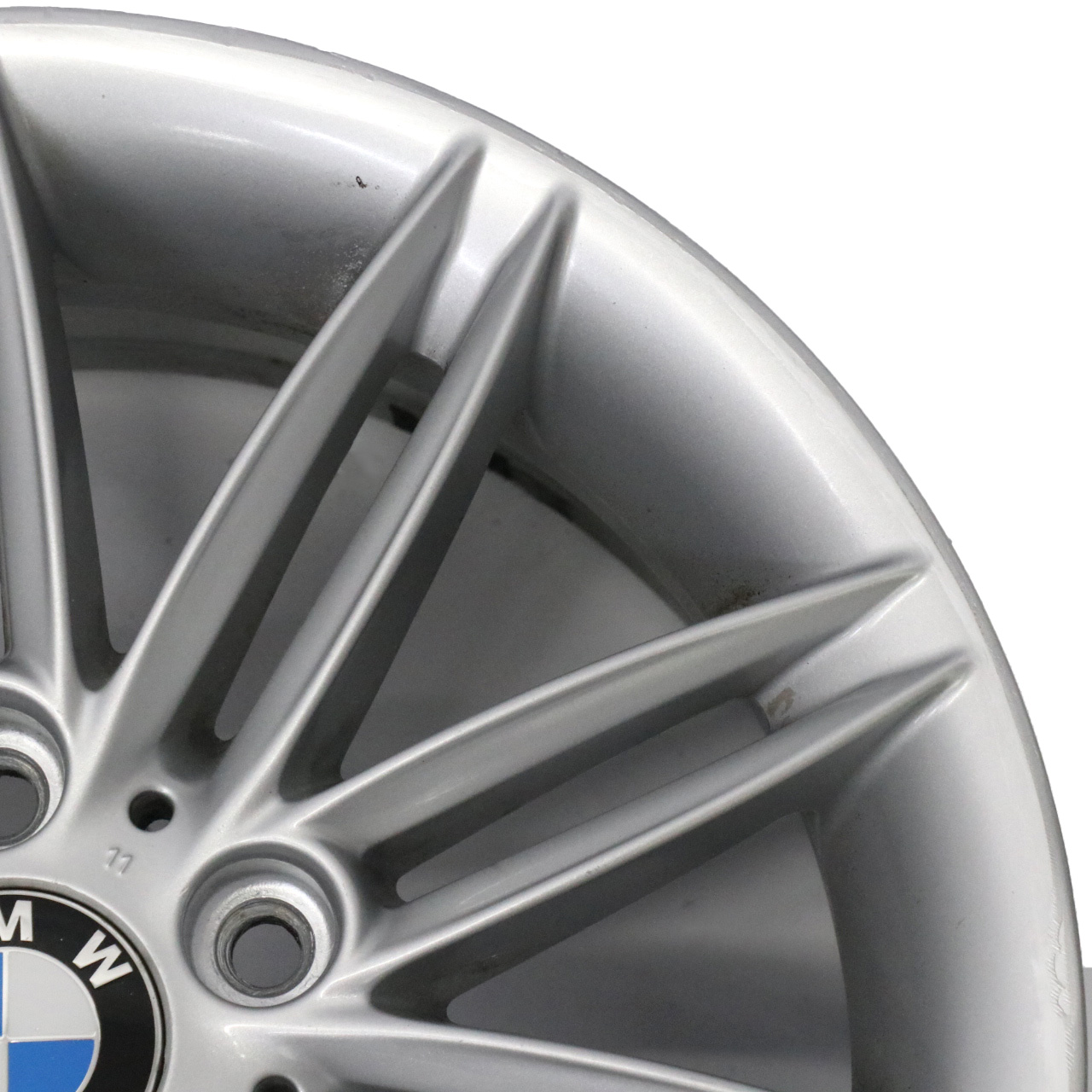 BMW E81 E82 E87 E88 Rear Wheel Alloy Rim 17" 7,5J ET:47 M Double Spoke 207