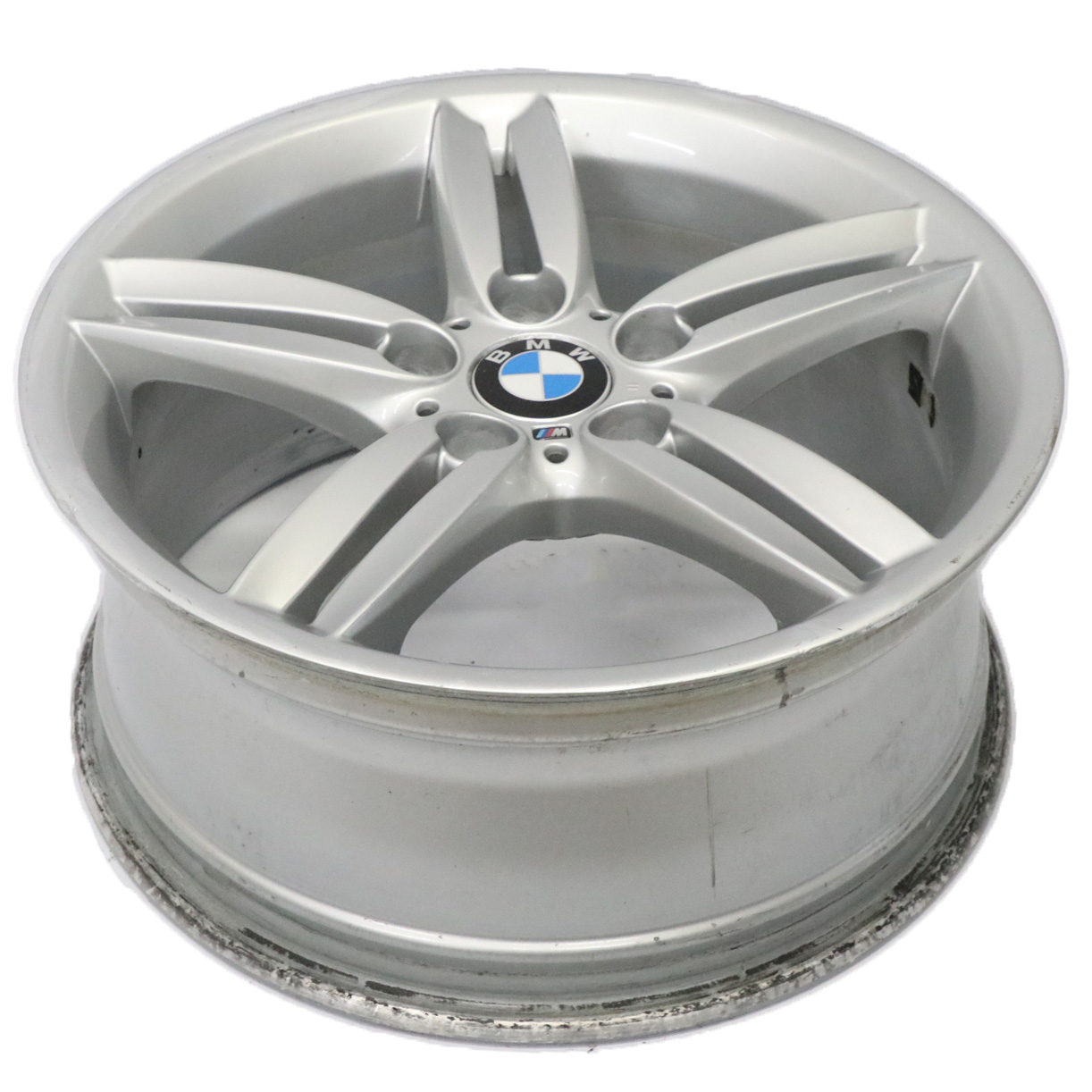 BMW Série 1 E81 E87 Silver Rear Alloy Wheel Rim 18" M double Spoke 208 8J