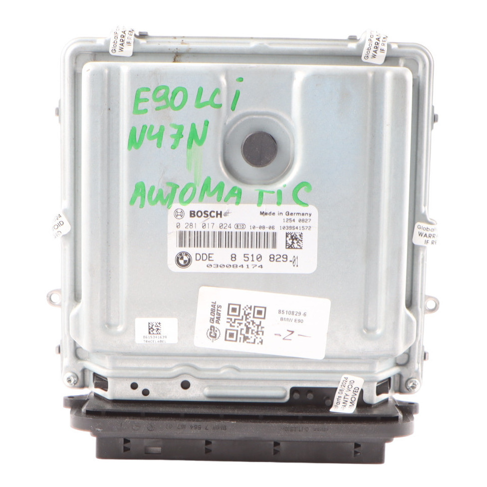 BMW E90 E91 LCI N47N 320d 184PS Motor Steuergerät ECU DDE 8510829 Automatik