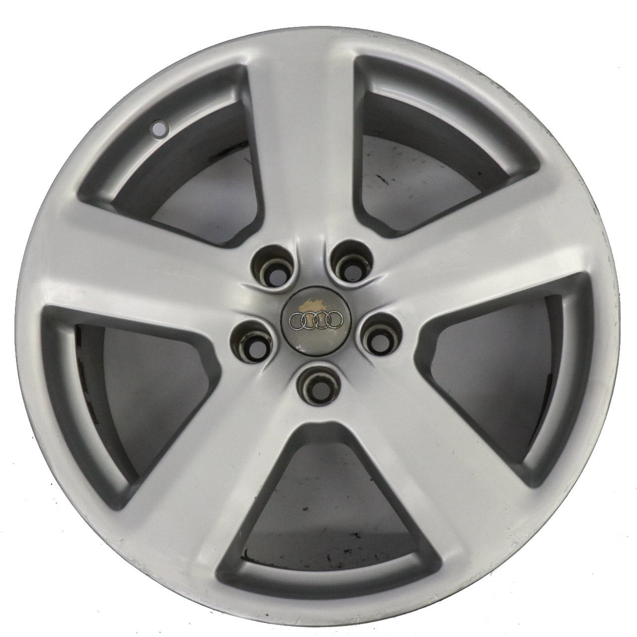 Audi A4 B7 Silberne Leicht Metall Felge 18" ET:43 8J 8E0601025AK