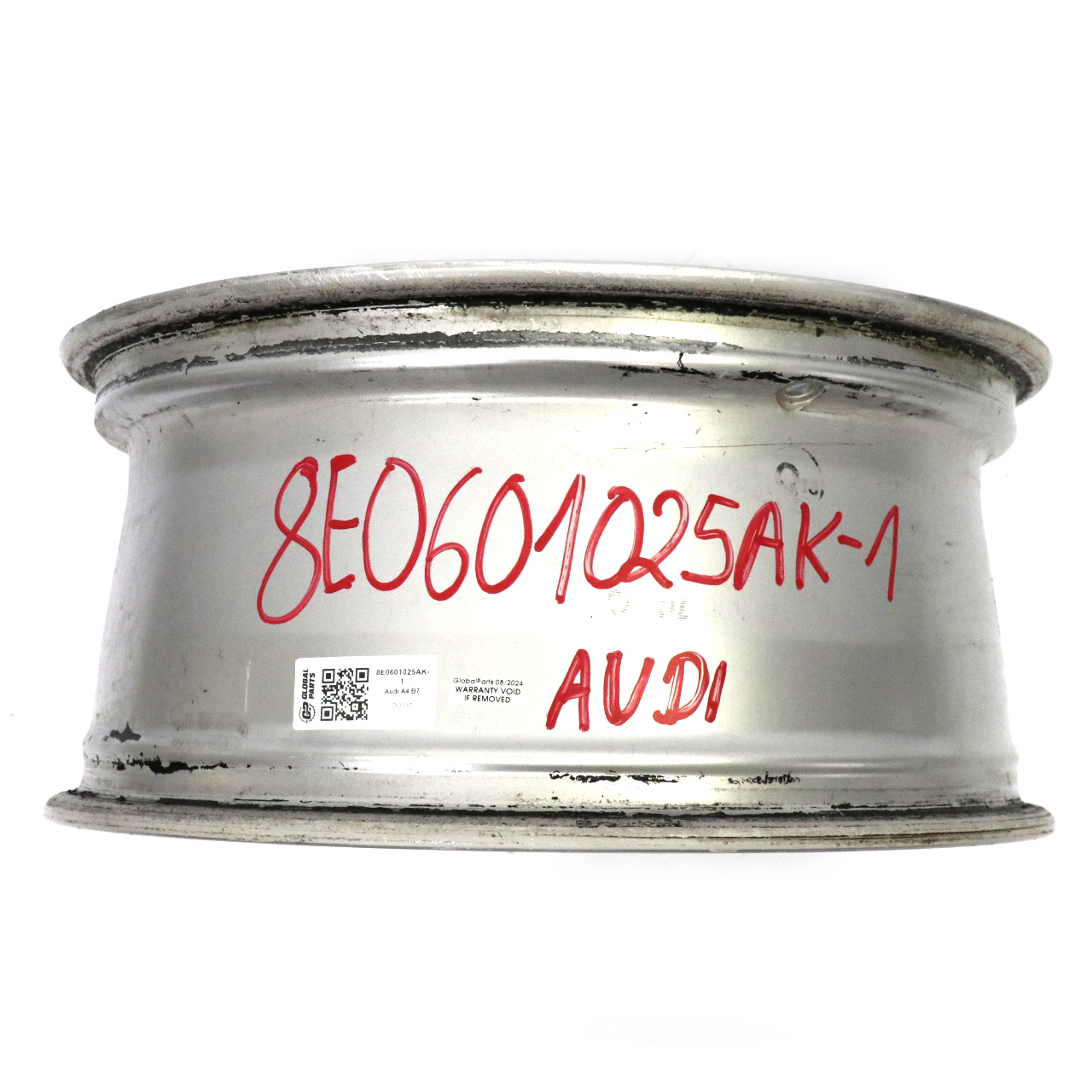 Audi A4 B7 Silberne Leicht Metall Felge 18" ET:43 8J 8E0601025AK