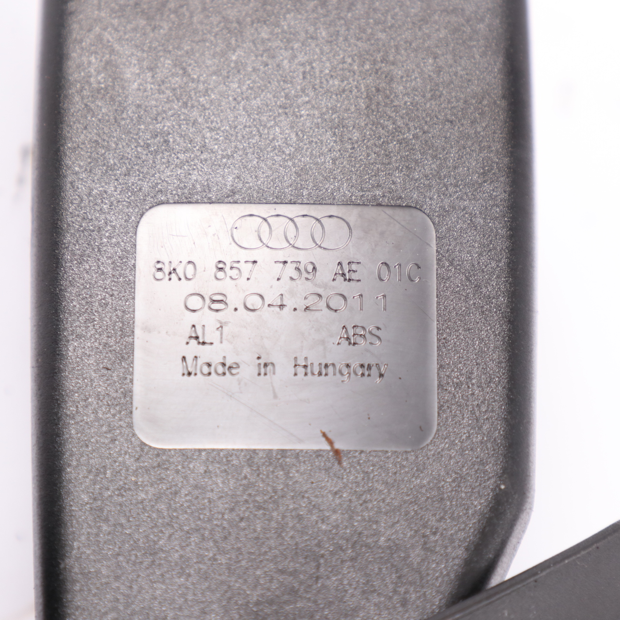 Audi A4 B8 Avant Sicherheitsgurtschloss Mitte Doppellasche Hinten 8K0857739AE