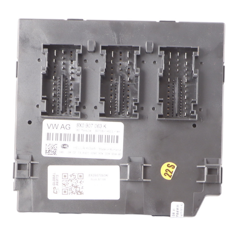 Audi A1 8X Karosserie Steuergerät ECU 8X0907063K