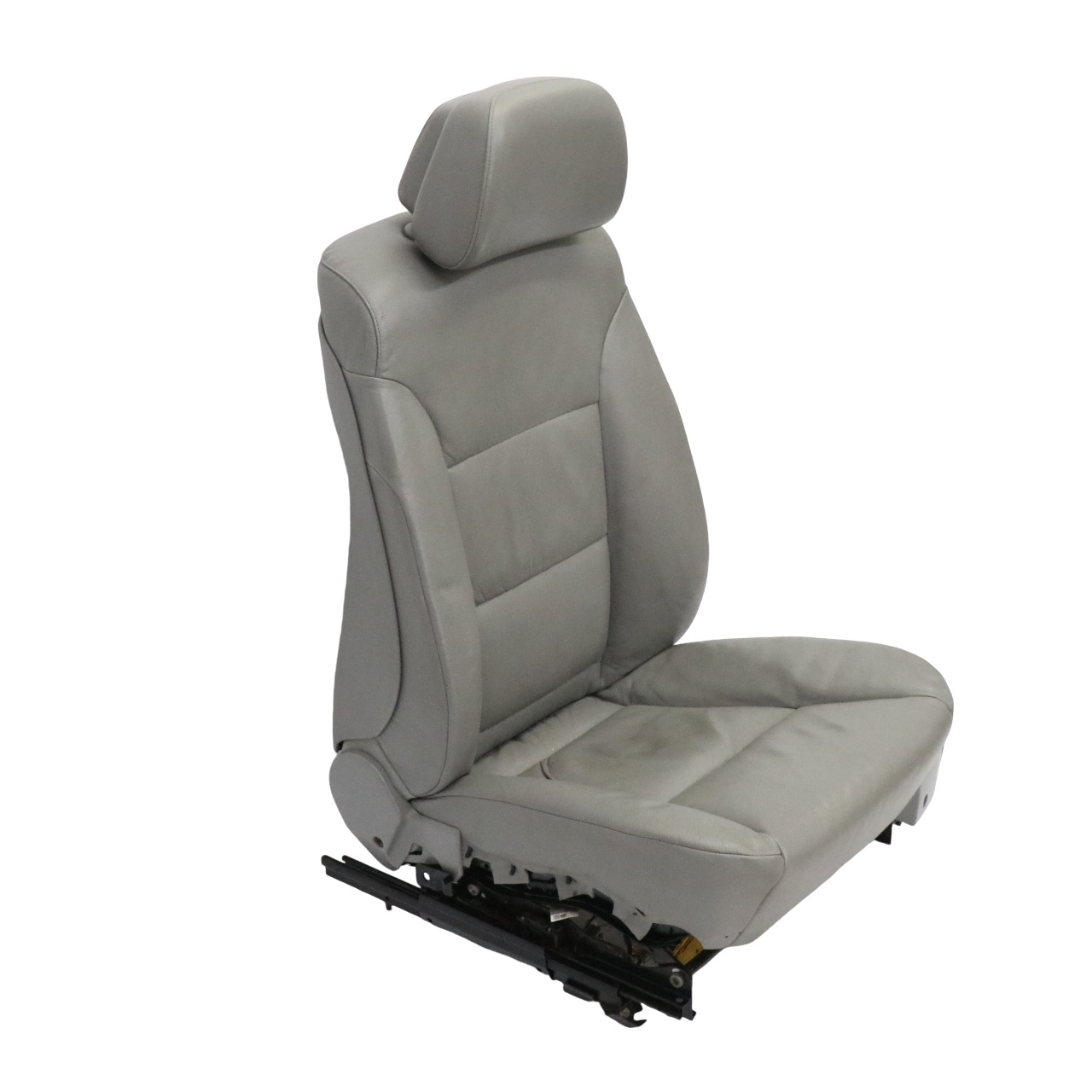 BMW E60 E61 LCI Vorne Links Sitz Leder Dakota Grau Interieur