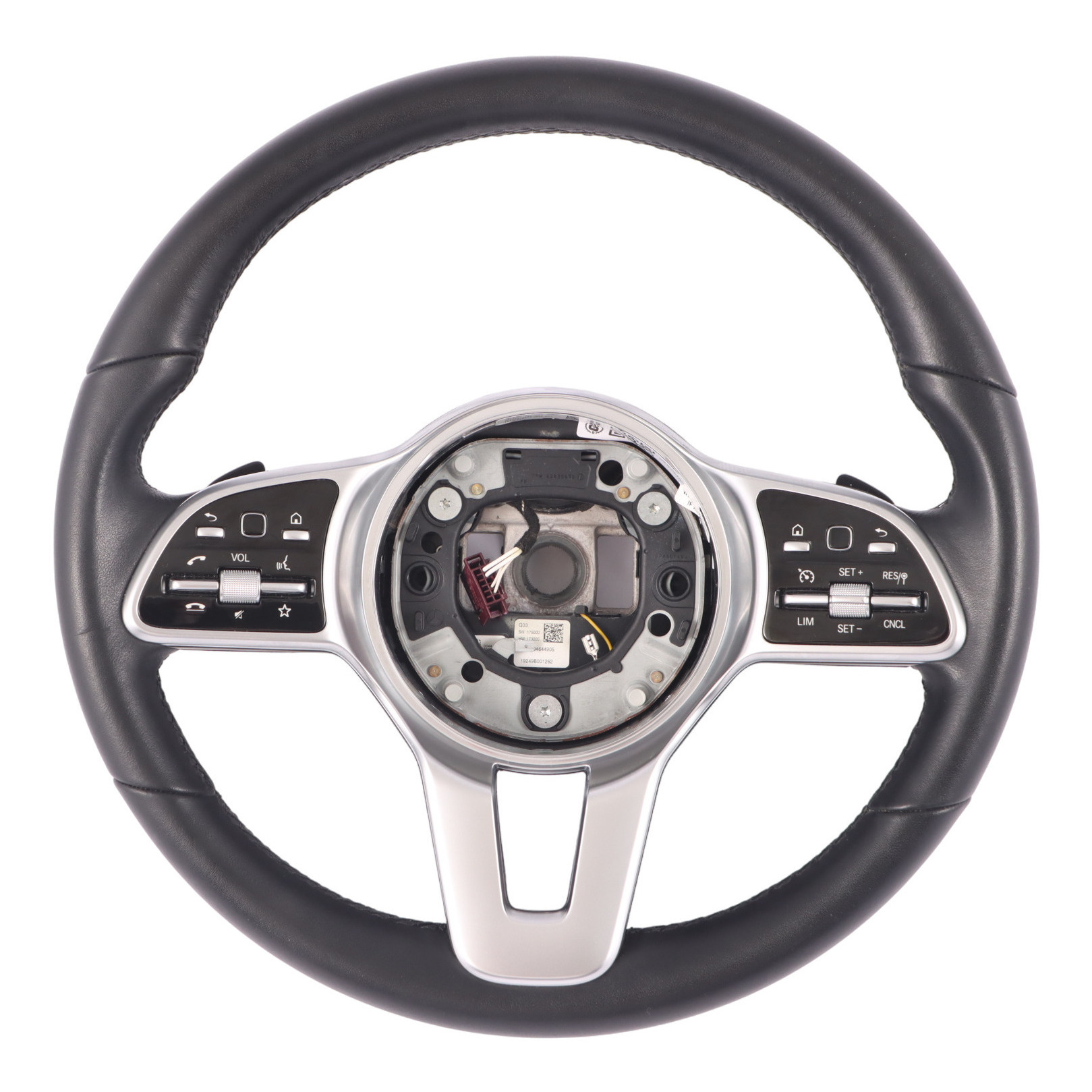 Steering Wheel Mercedes C118 W177 Black Leather Multifunction Paddle Shift