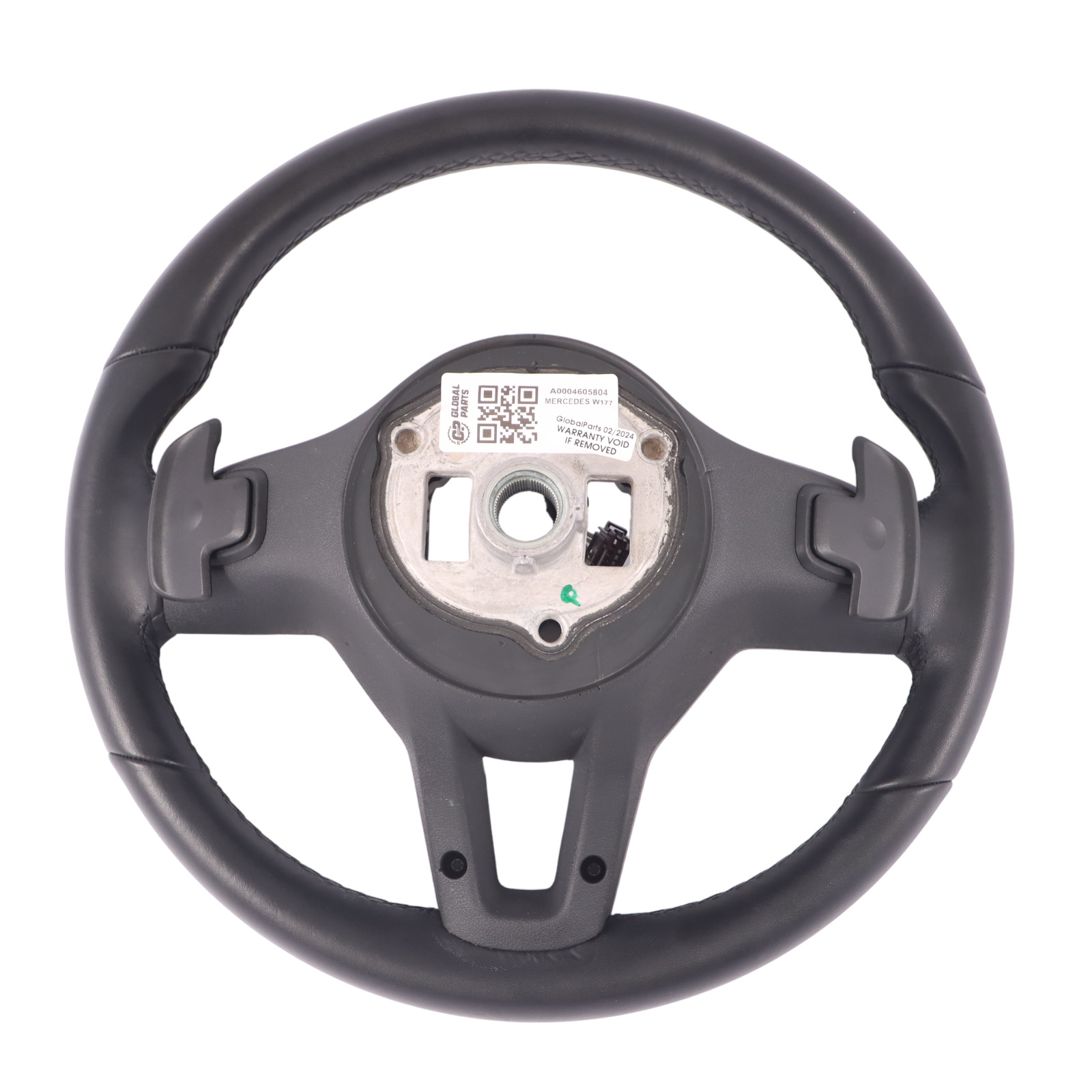 Steering Wheel Mercedes C118 W177 Black Leather Multifunction Paddle Shift