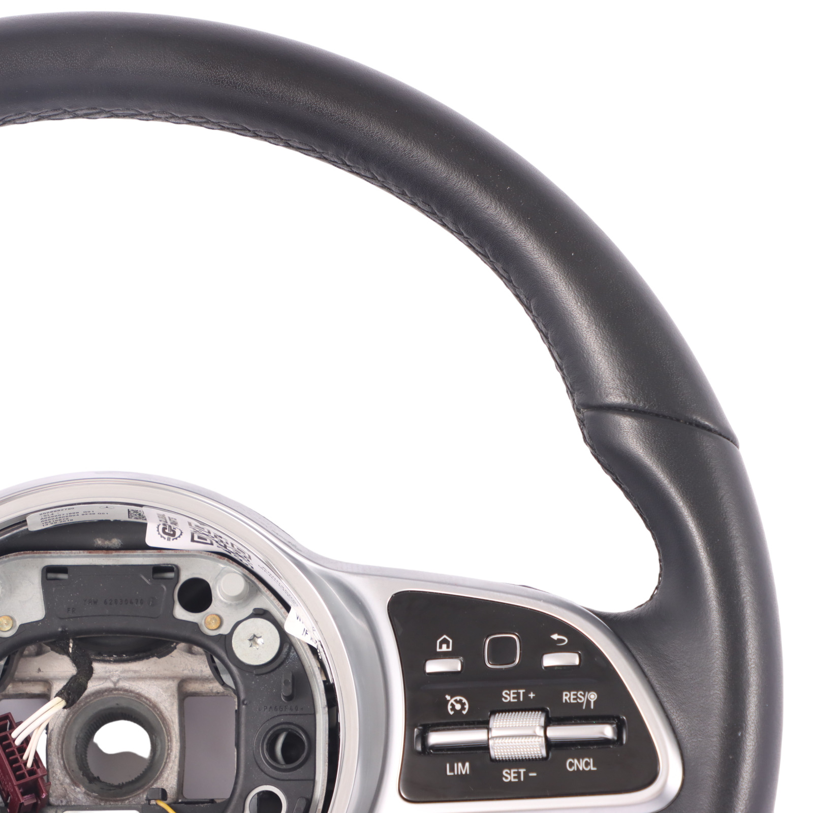 Steering Wheel Mercedes C118 W177 Black Leather Multifunction Paddle Shift