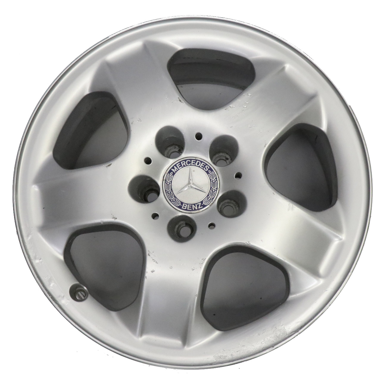 Mercedes ML W163 Silberne Leichtmetall felge 17" 8J ET:52 A1634012602