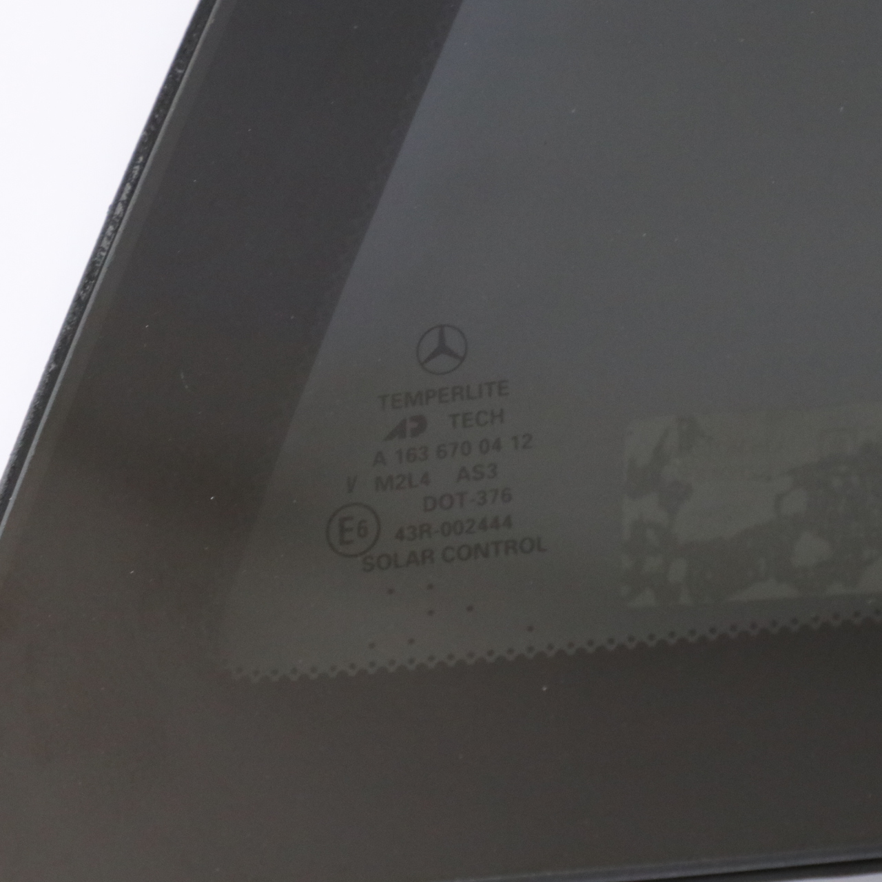 Mercedes W163 Hinten Rechts Viertel Fenster Absorbieren AS3 Glas A1636700412