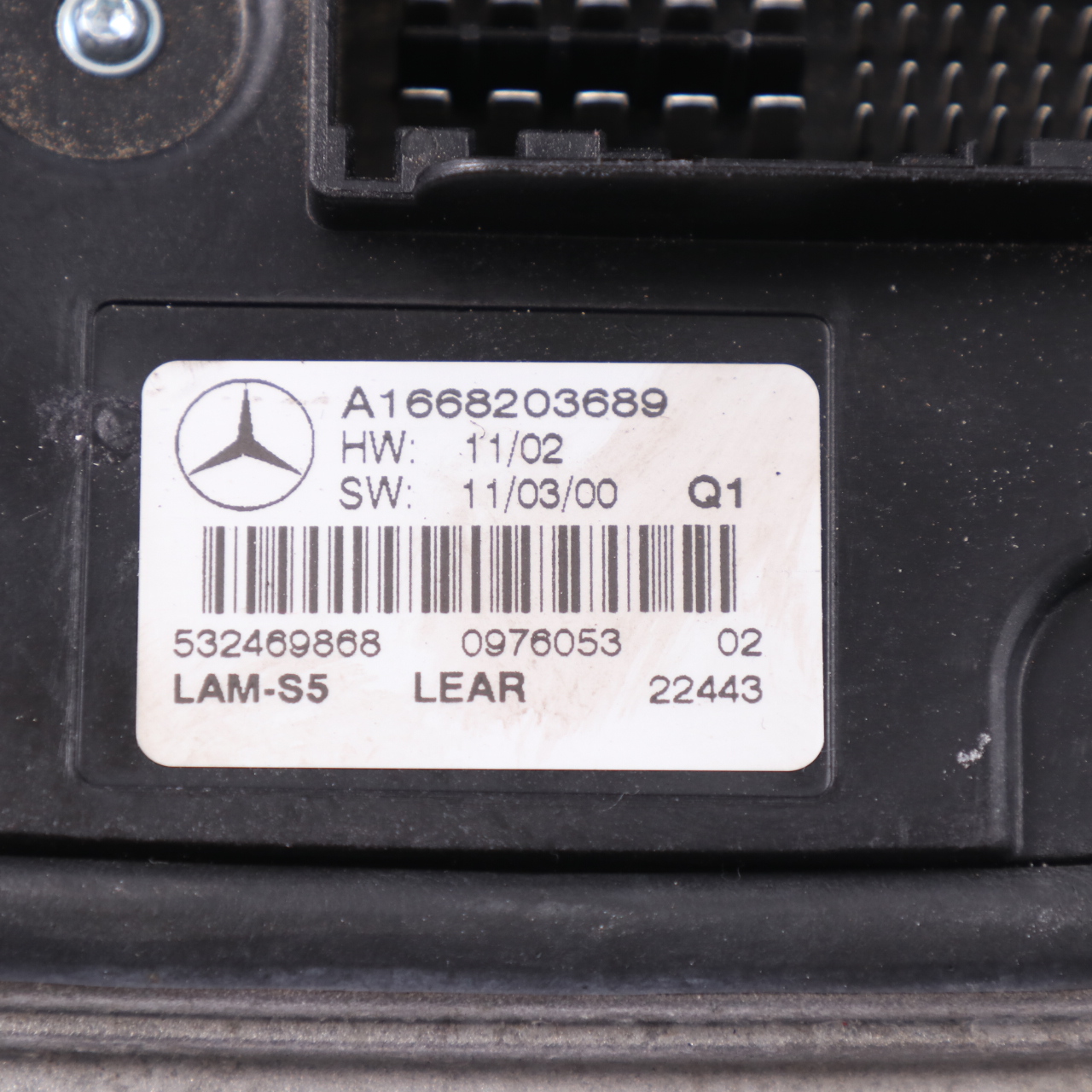 Mercedes ML W166 CLS W218 Xenon Headlight Ballast Control Unit A1668203689