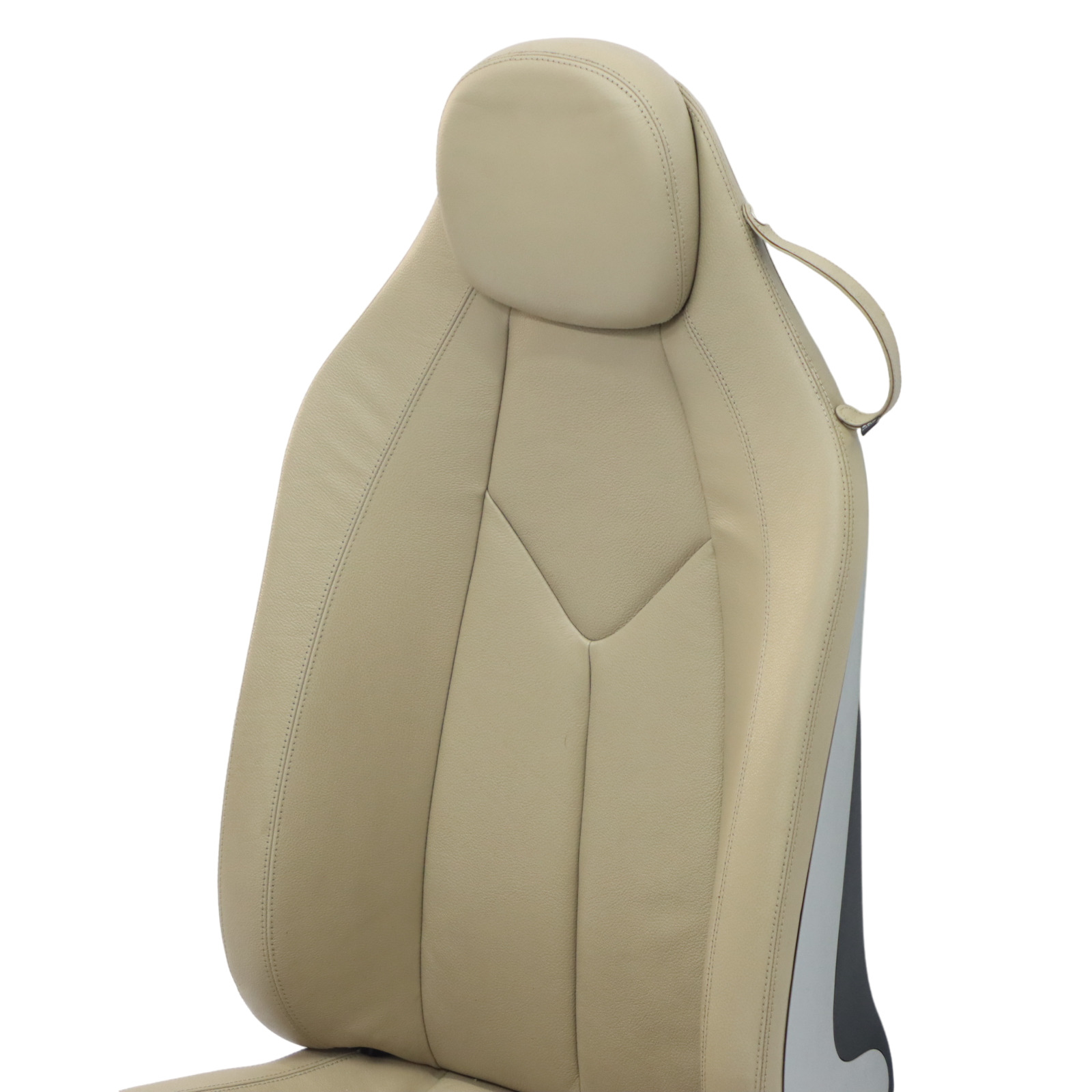 Vordersitz Mercedes R171 Links beheizt Leder Nappa Semi-Anilin Beige