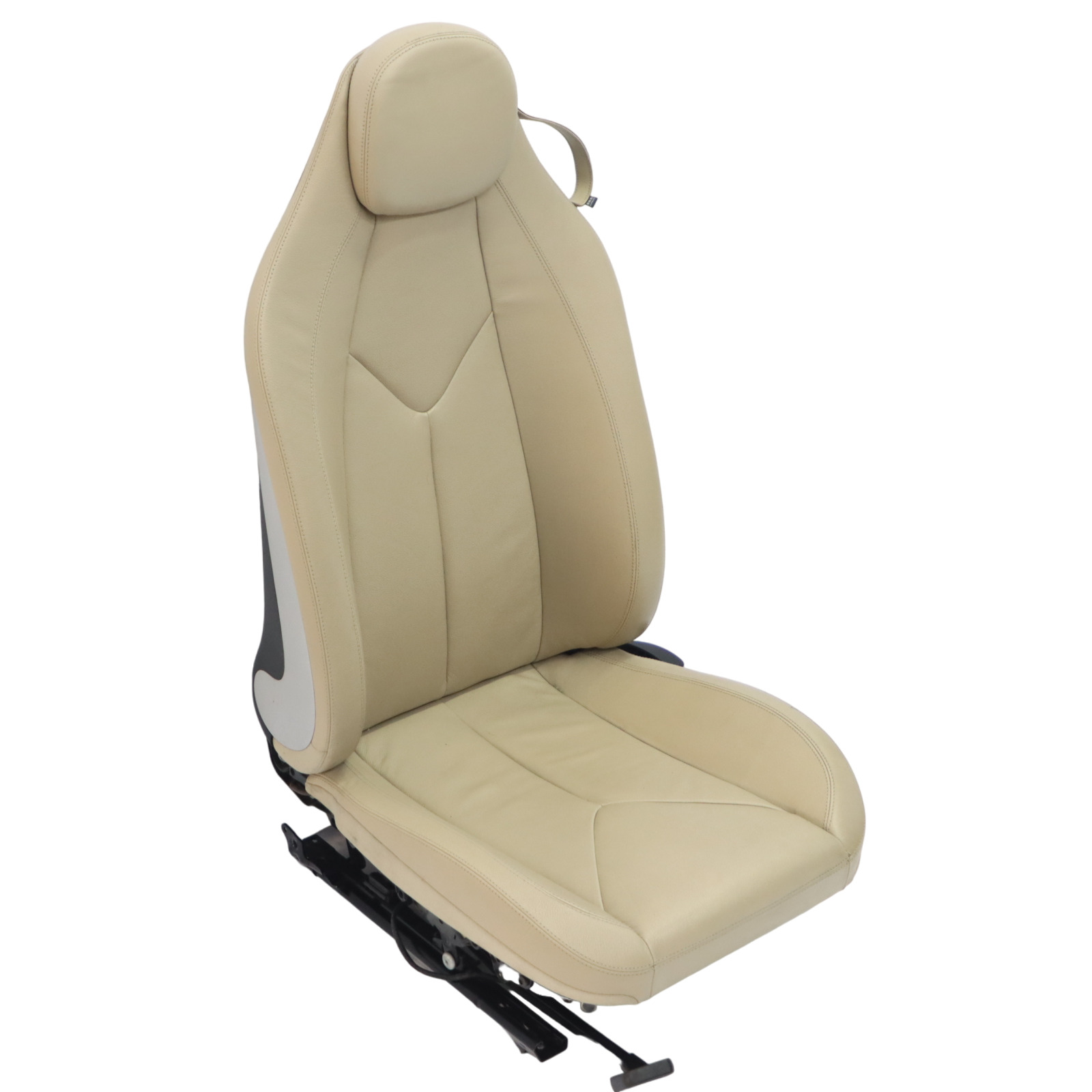 Vordersitz Mercedes R171 Links beheizt Leder Nappa Semi-Anilin Beige