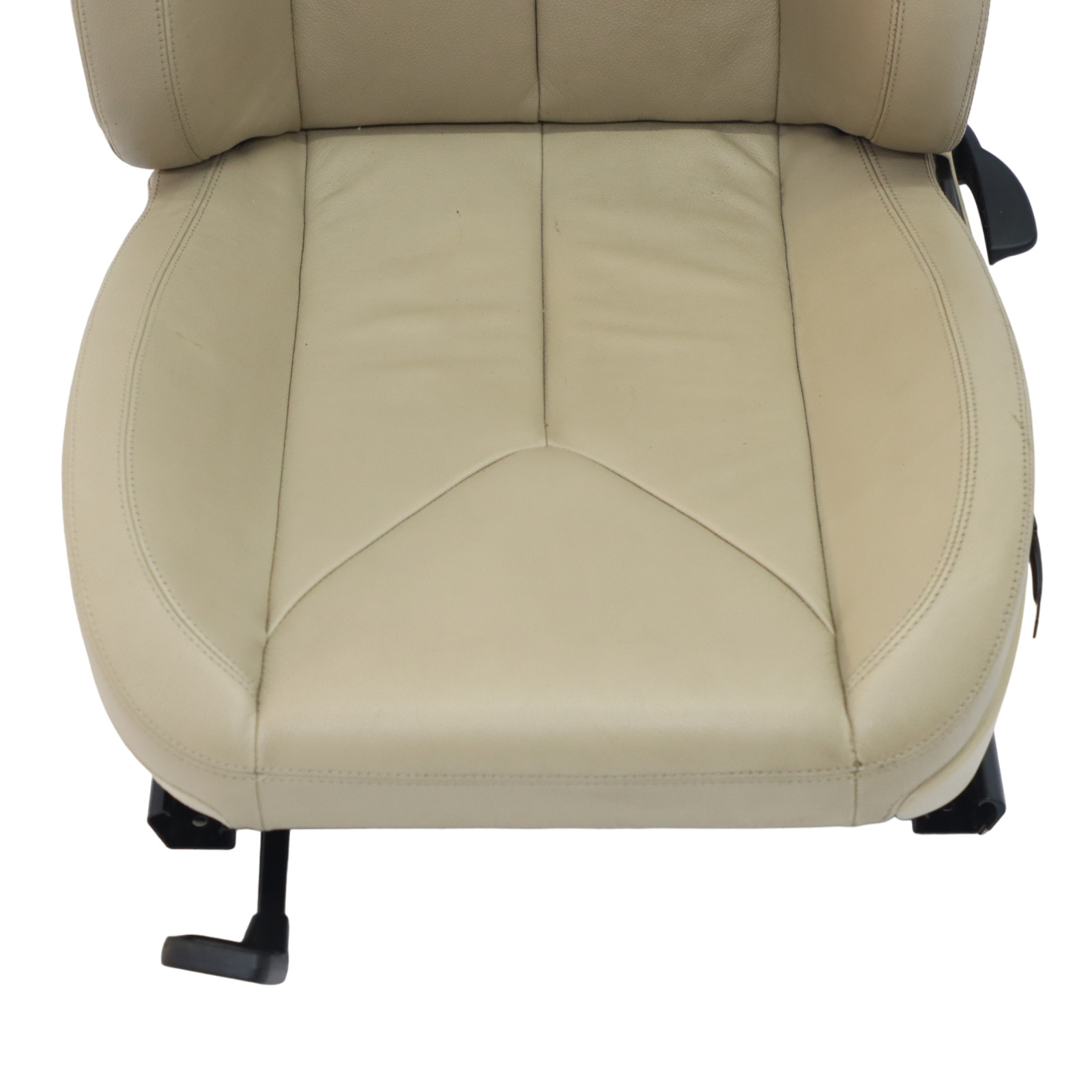 Vordersitz Mercedes R171 Links beheizt Leder Nappa Semi-Anilin Beige