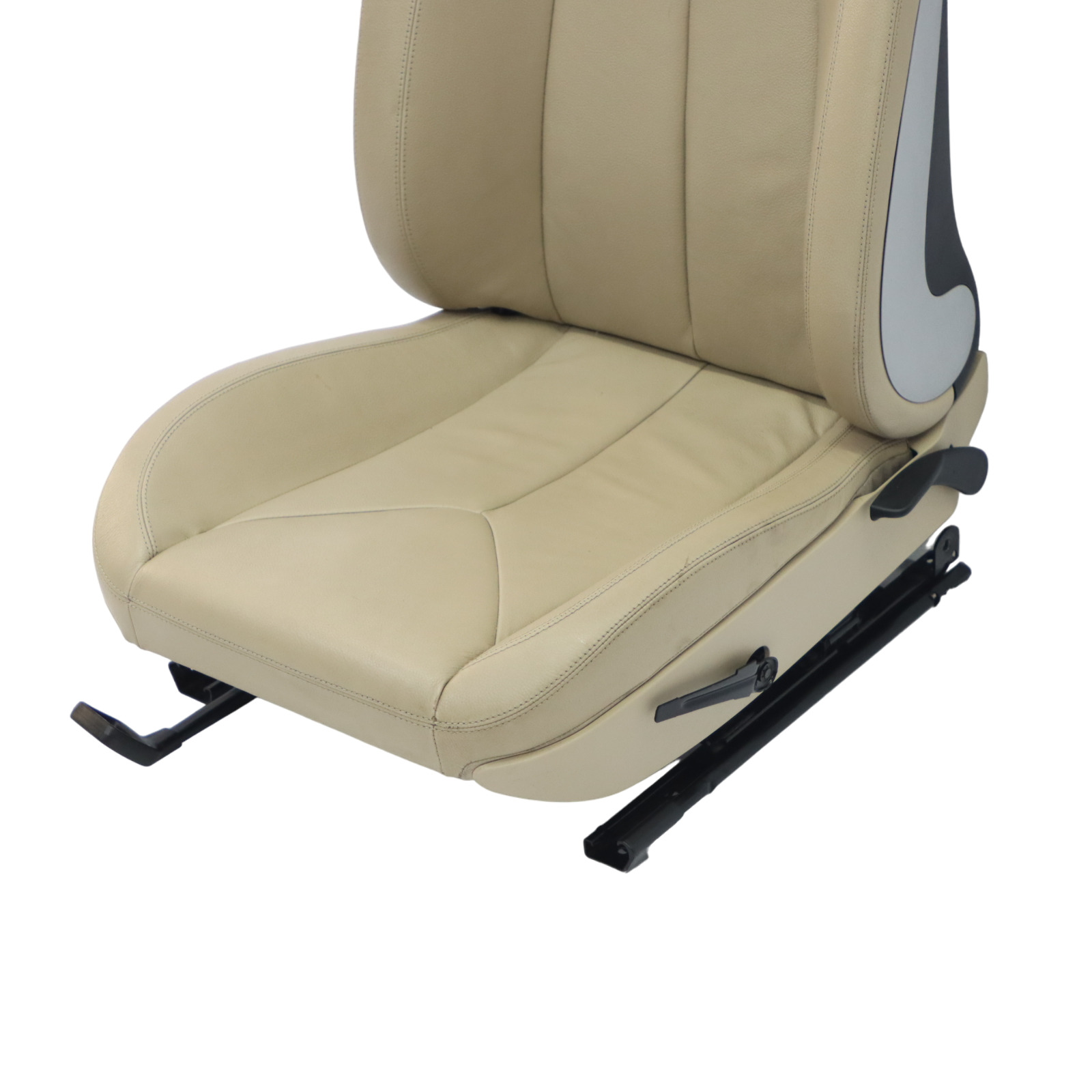 Vordersitz Mercedes R171 Links beheizt Leder Nappa Semi-Anilin Beige