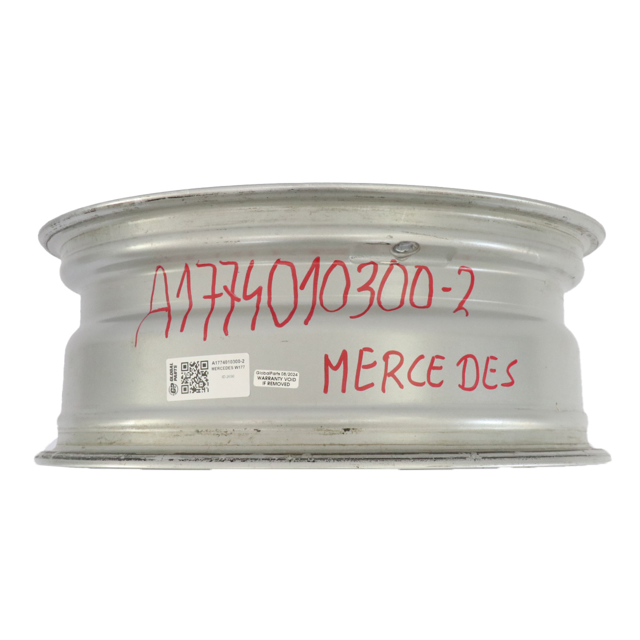 Mercedes W177 W247 CLA C118 Jante alliage 10 branches 17" 6,5J ET:44 A1774010300